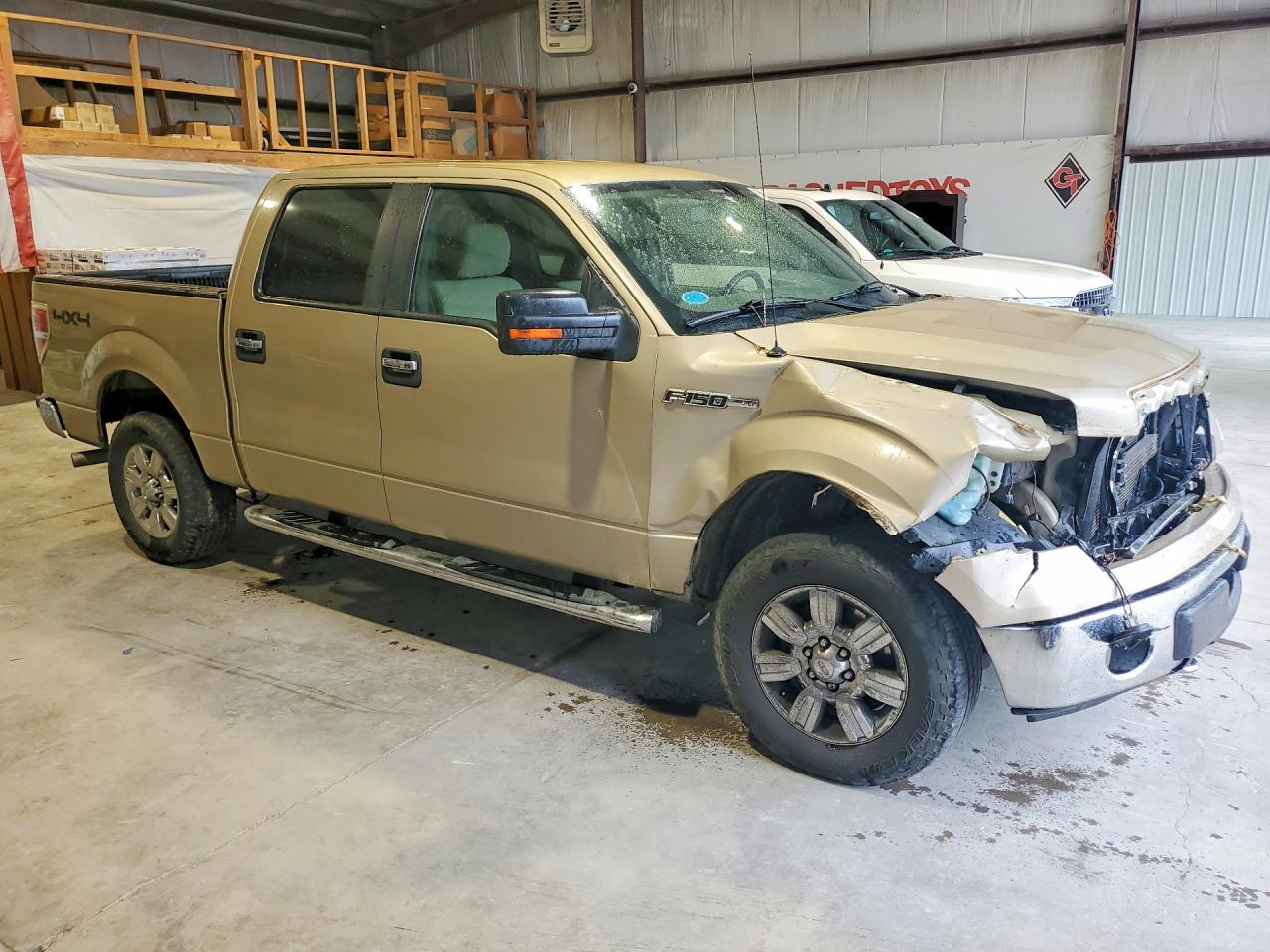 2010 Ford F150 Supercrew Золотой vin: 1FTFW1EV1AFB49471