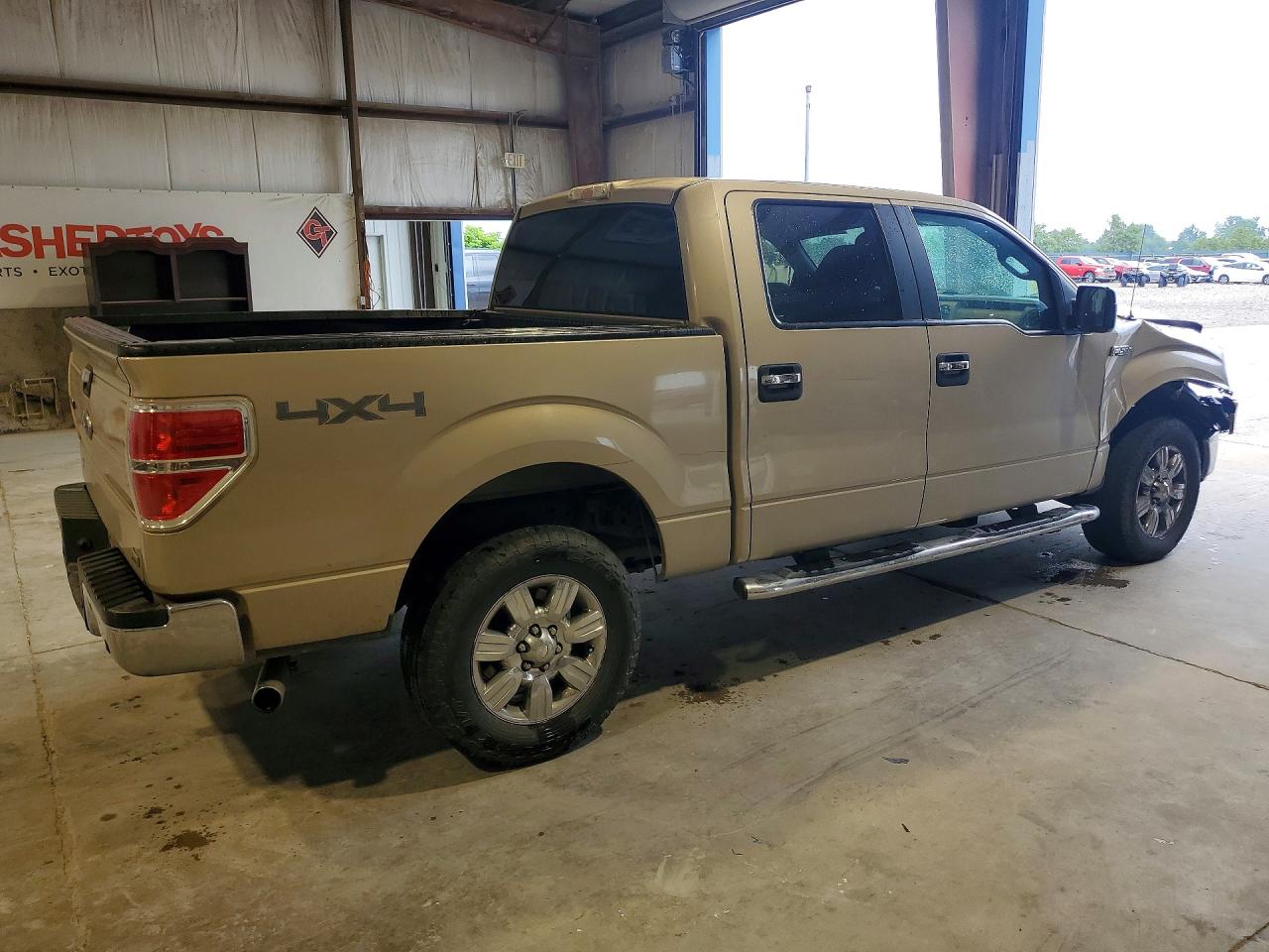 2010 Ford F150 Supercrew Золотой vin: 1FTFW1EV1AFB49471