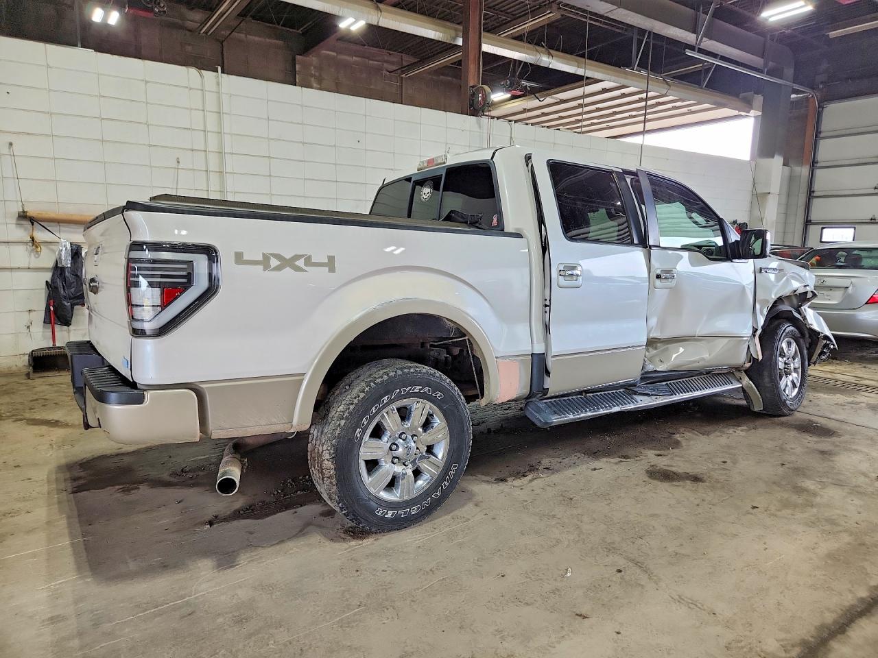 2010 Ford F150 Supercrew White vin: 1FTFW1EV1AFB83958