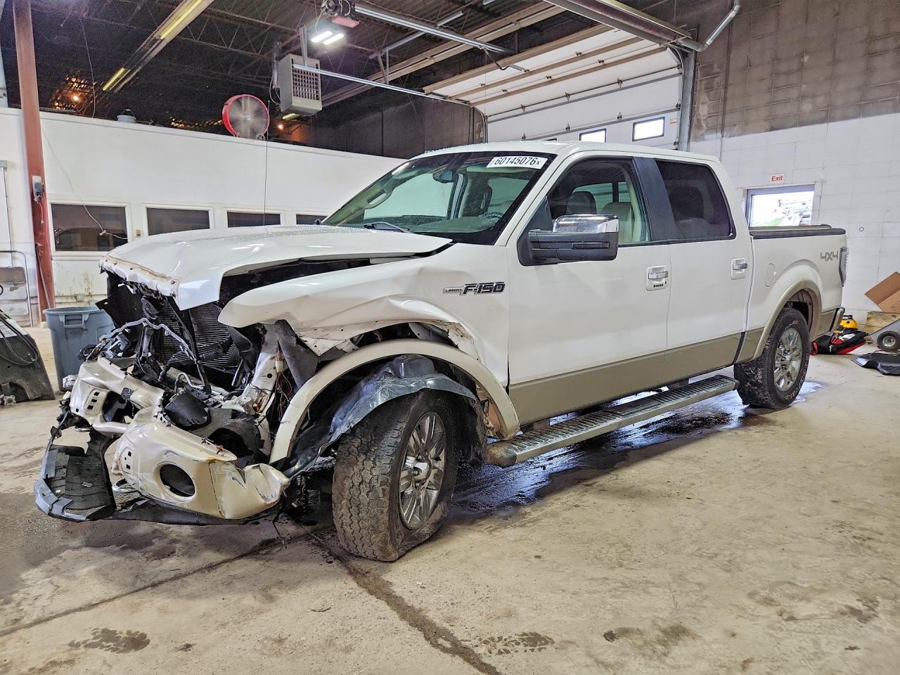2010 Ford F150 Supercrew White vin: 1FTFW1EV1AFB83958