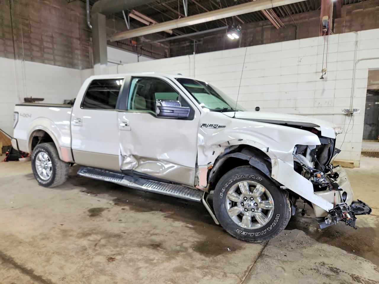 2010 Ford F150 Supercrew White vin: 1FTFW1EV1AFB83958