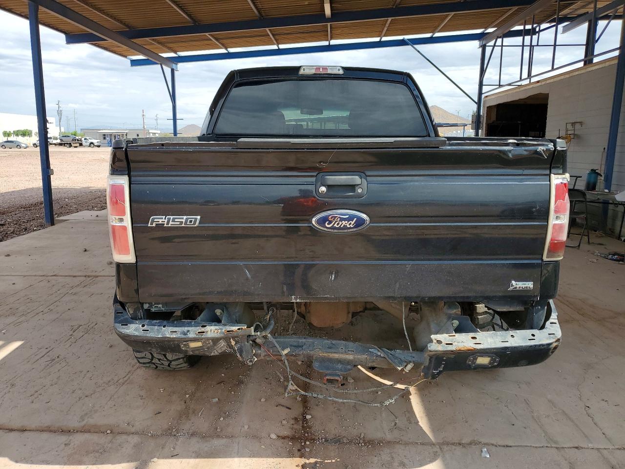 2010 Ford F150 Supercrew Black vin: 1FTFW1EV1AFB97195