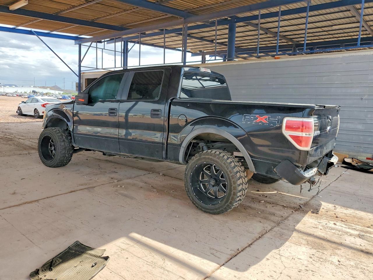 2010 Ford F150 Supercrew Black vin: 1FTFW1EV1AFB97195