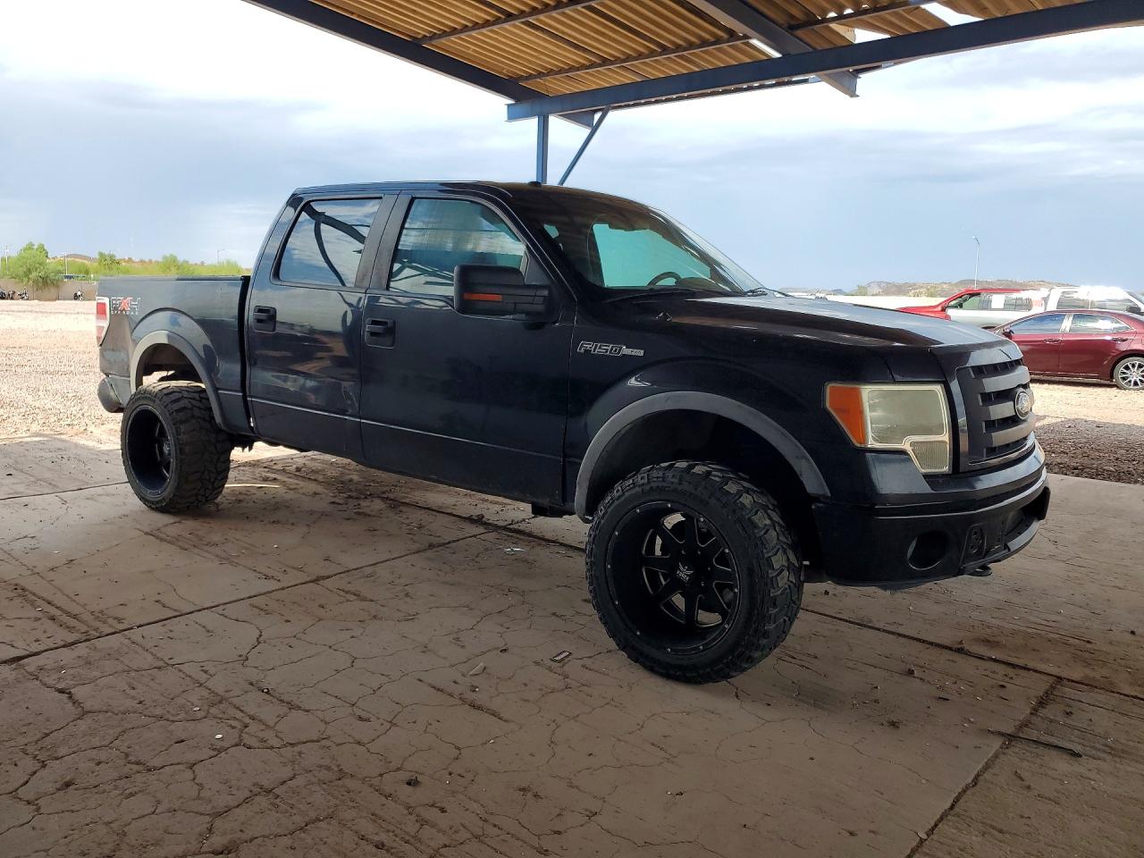 2010 Ford F150 Supercrew Black vin: 1FTFW1EV1AFB97195