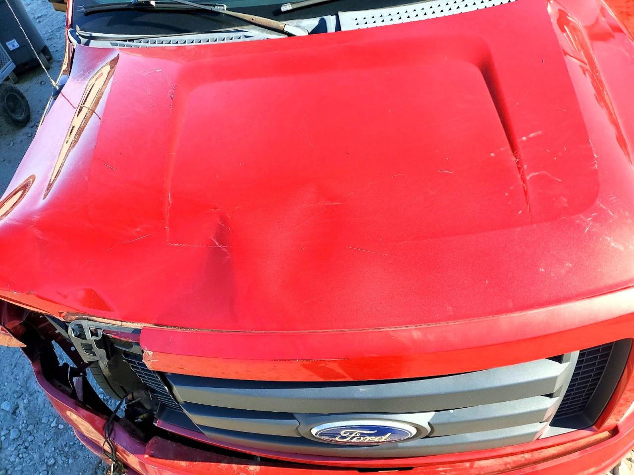 2010 Ford F150 Supercrew Red vin: 1FTFW1EV1AFC09555