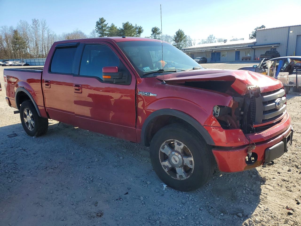 2010 Ford F150 Supercrew Red vin: 1FTFW1EV1AFC09555