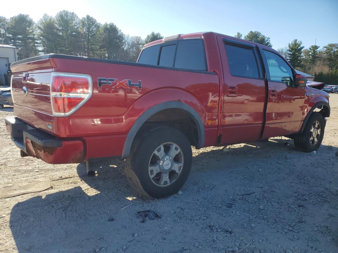2010 Ford F150 Supercrew Red vin: 1FTFW1EV1AFC09555