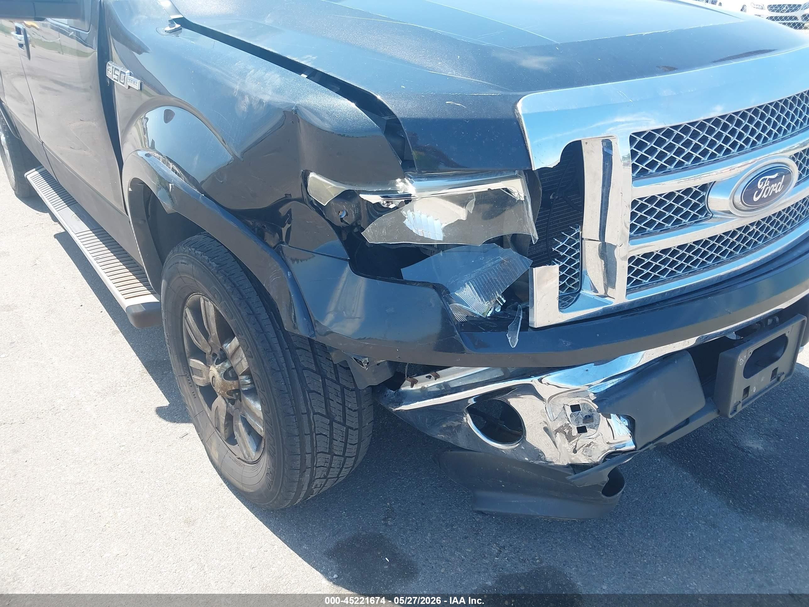 2010 Ford F-150 Lariat Черный vin: 1FTFW1EV1AFC24153