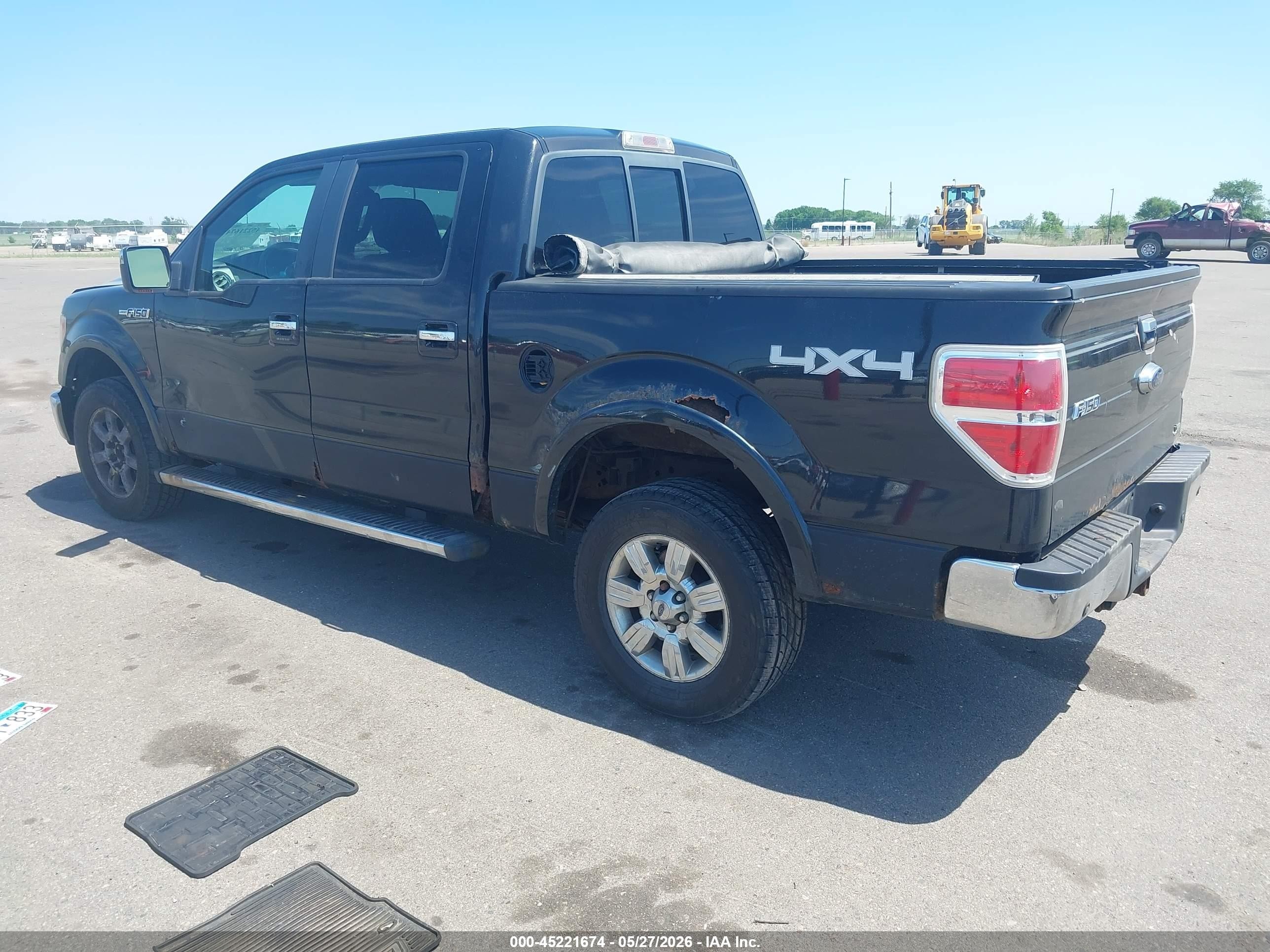 2010 Ford F-150 Lariat Черный vin: 1FTFW1EV1AFC24153