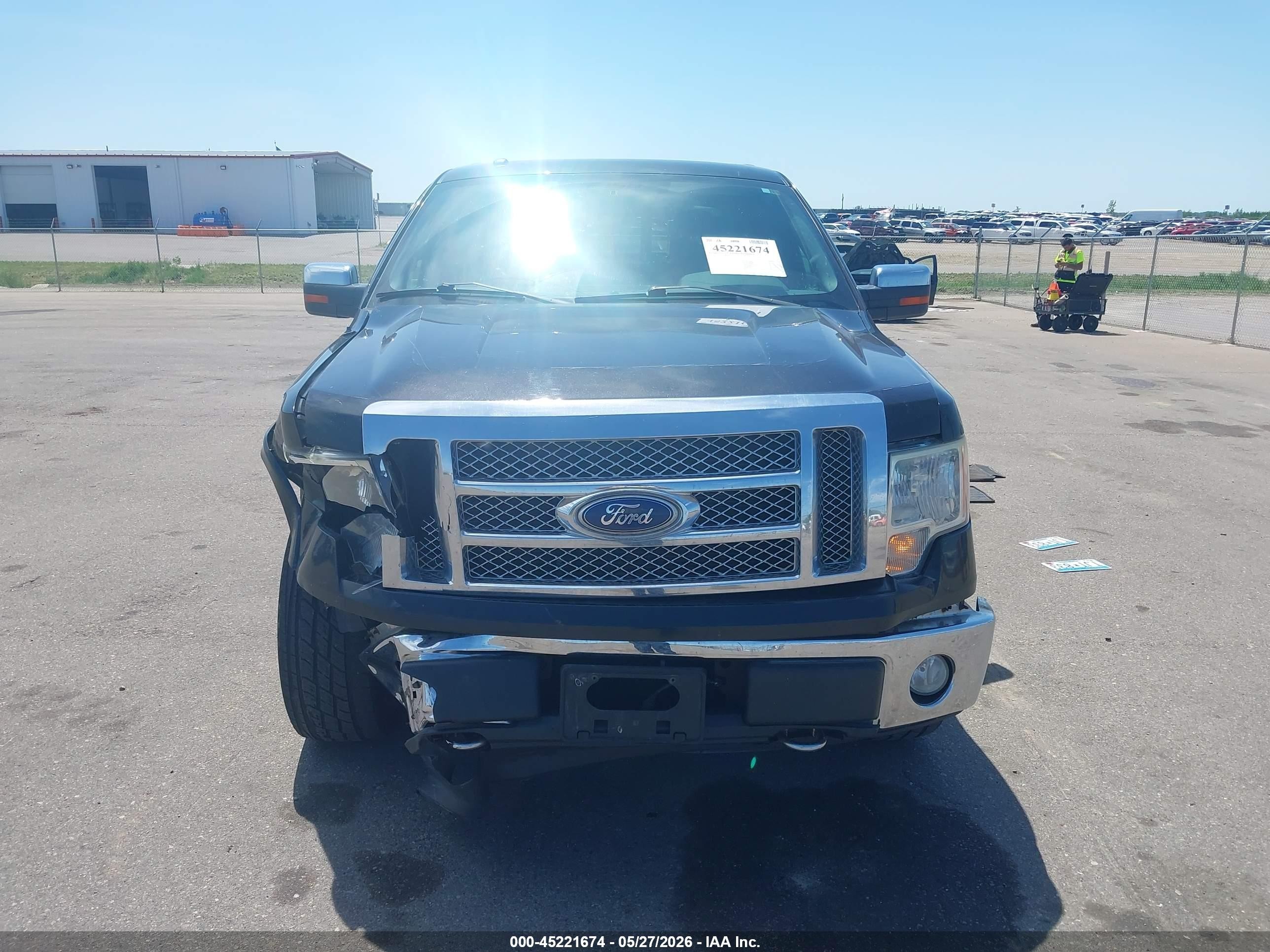 2010 Ford F-150 Lariat Черный vin: 1FTFW1EV1AFC24153