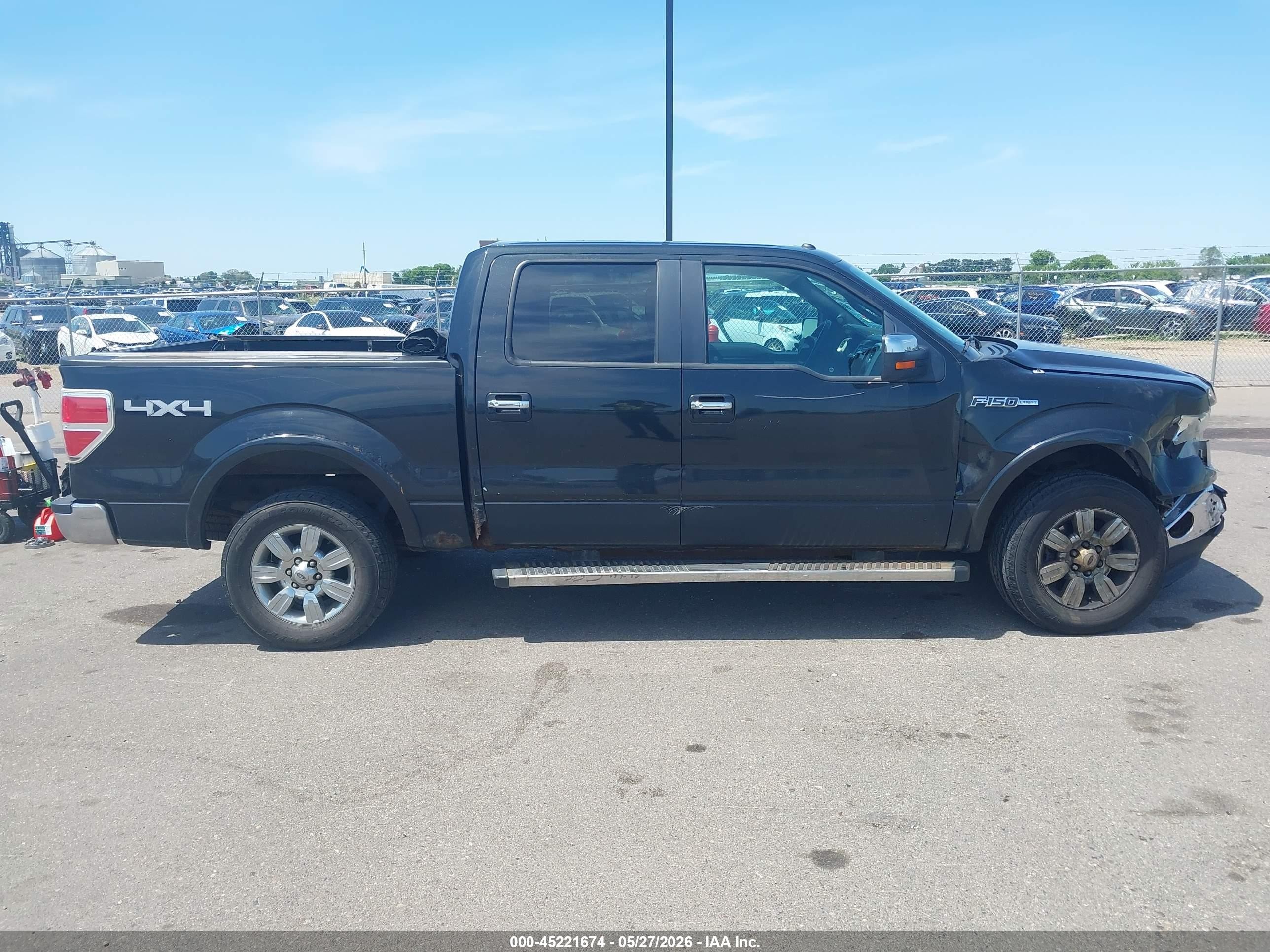 2010 Ford F-150 Lariat Черный vin: 1FTFW1EV1AFC24153