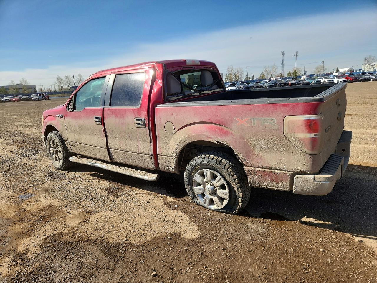 2010 Ford F150 Red vin: 1FTFW1EV1AFC26257