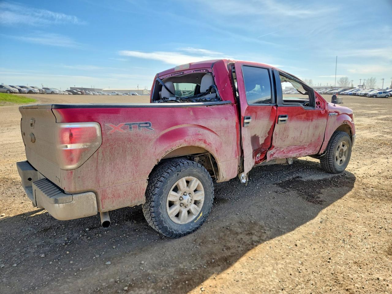 2010 Ford F150 Red vin: 1FTFW1EV1AFC26257
