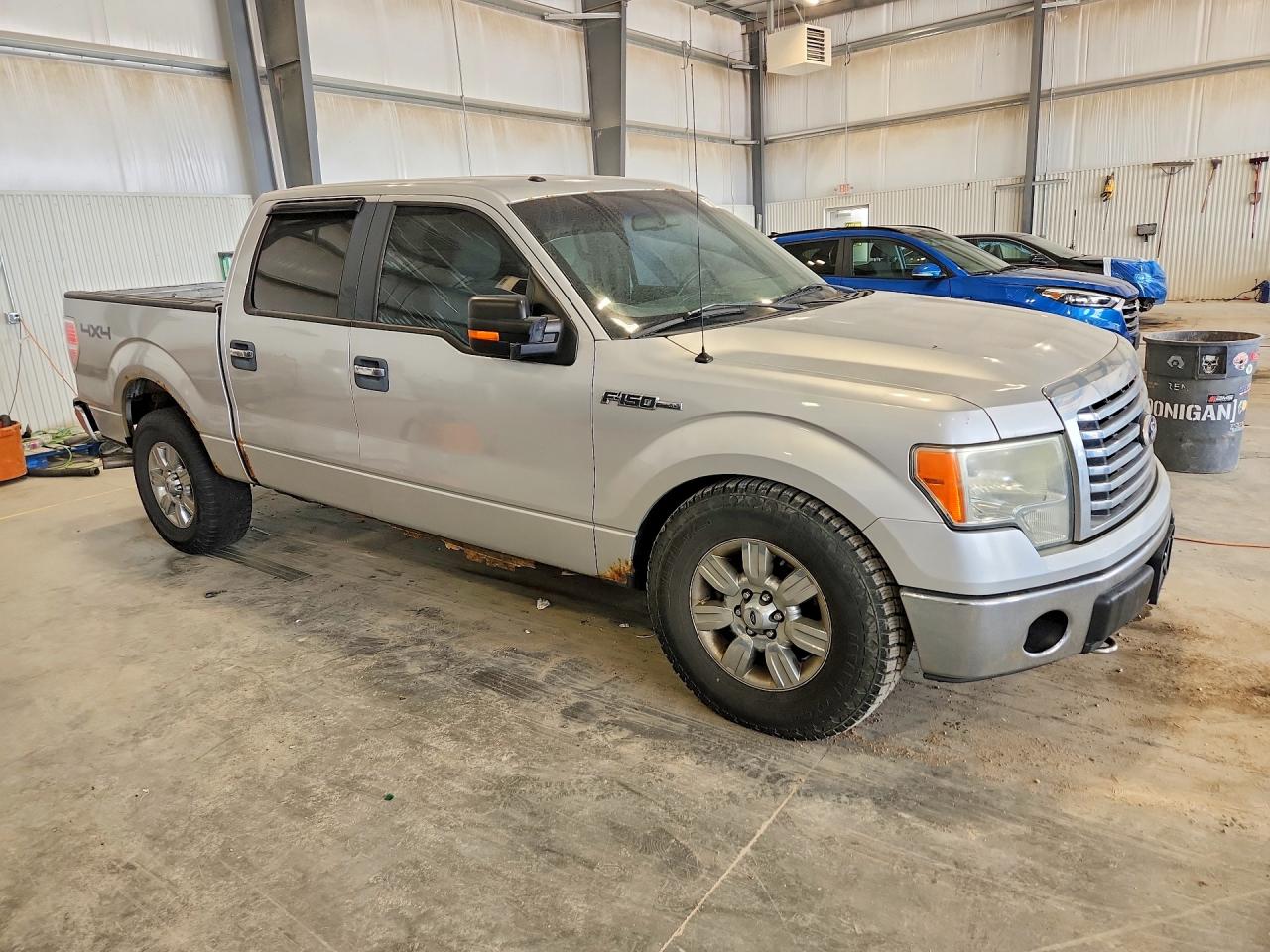 2010 Ford F150 Supercrew Silver vin: 1FTFW1EV1AFC62806