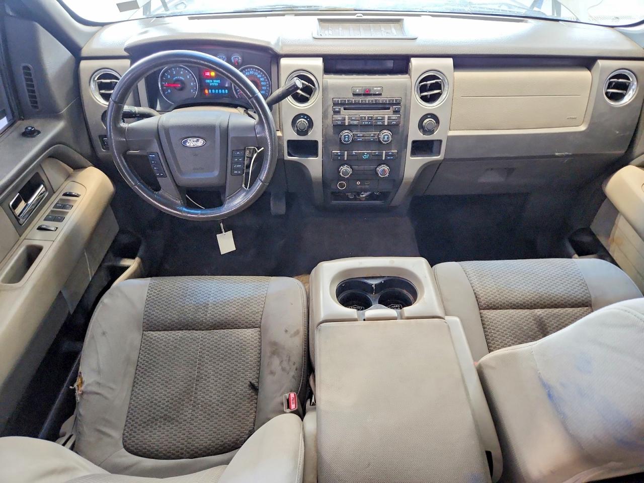 2010 Ford F150 Supercrew Silver vin: 1FTFW1EV1AFC62806