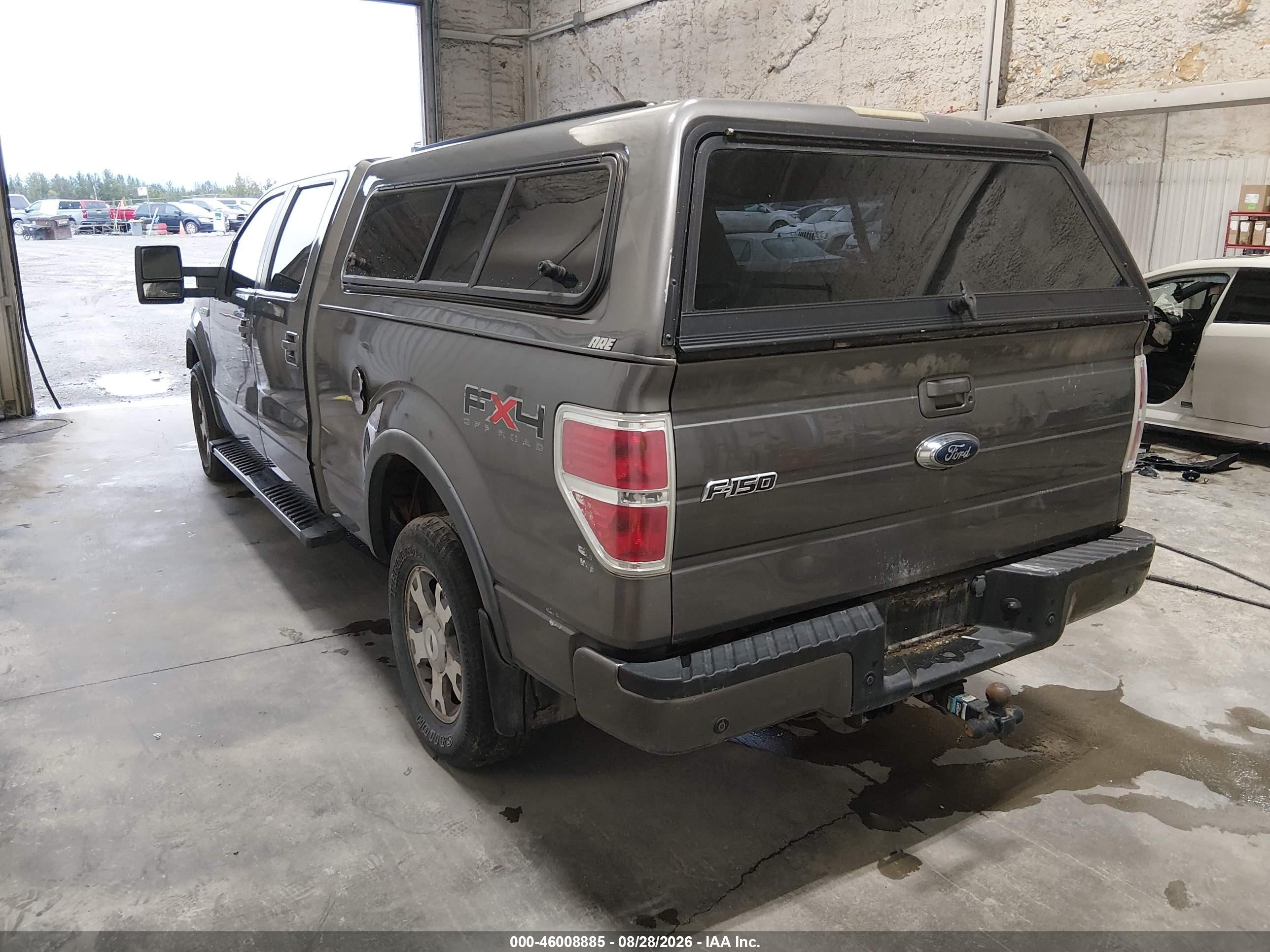 2010 Ford F-150 Fx4 Gray vin: 1FTFW1EV1AFC78925