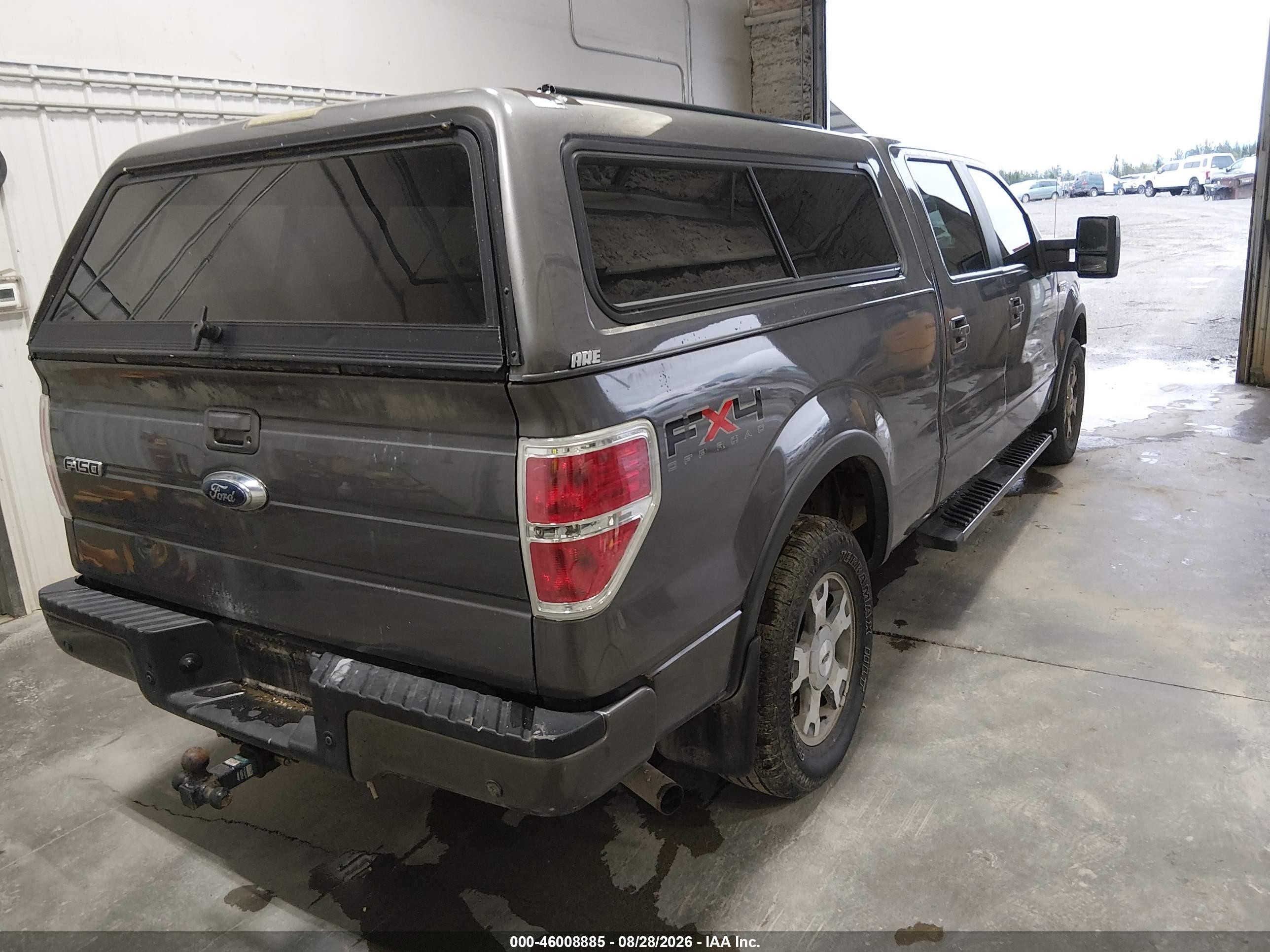 2010 Ford F-150 Fx4 Gray vin: 1FTFW1EV1AFC78925