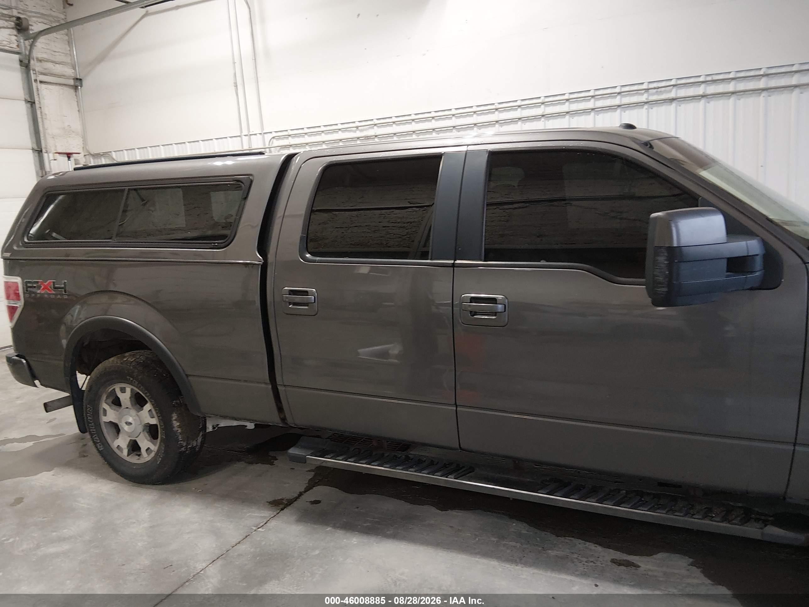 2010 Ford F-150 Fx4 Gray vin: 1FTFW1EV1AFC78925