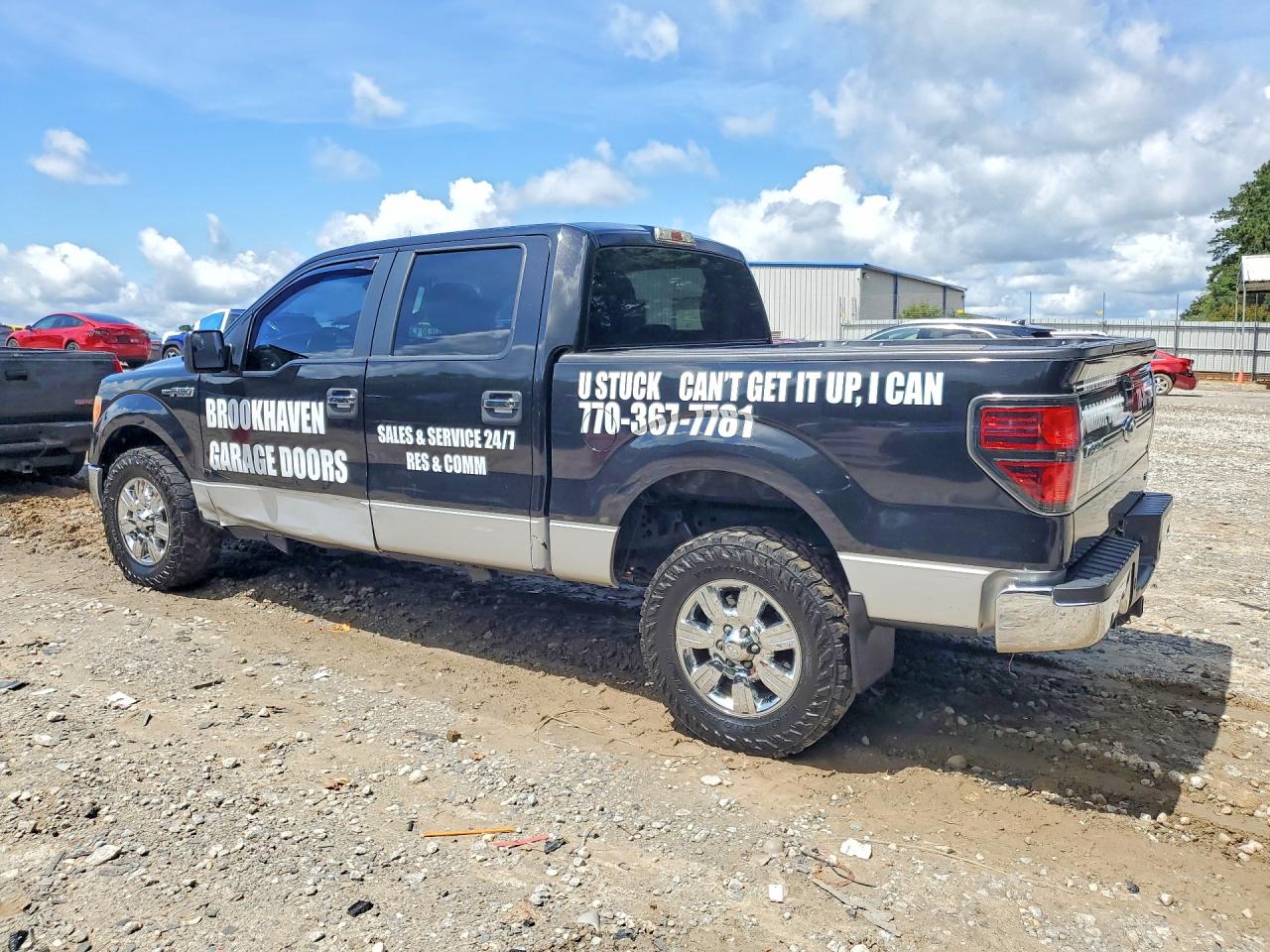 2010 Ford F150 Supercrew Black vin: 1FTFW1EV1AFC83414
