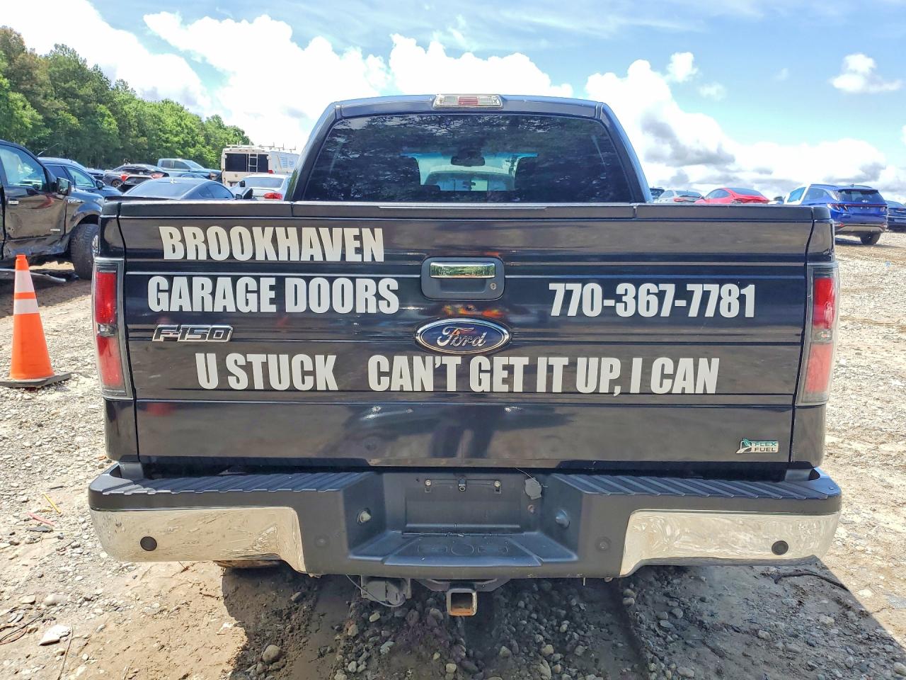 2010 Ford F150 Supercrew Black vin: 1FTFW1EV1AFC83414