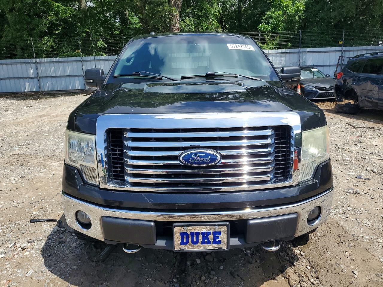 2010 Ford F150 Supercrew Black vin: 1FTFW1EV1AFC83414