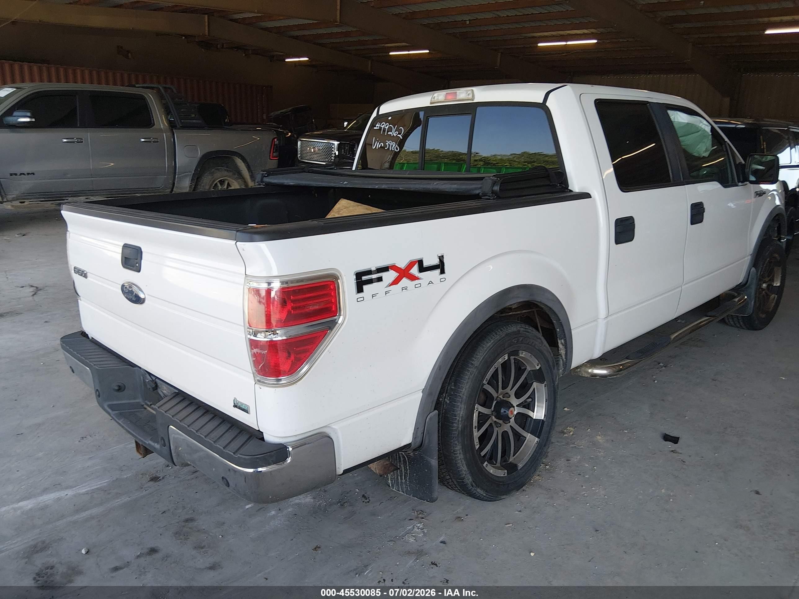 2010 Ford F-150 Fx4/harley-davidson/king Ranch/lariat/platinum/xl/xlt White vin: 1FTFW1EV1AFC83980