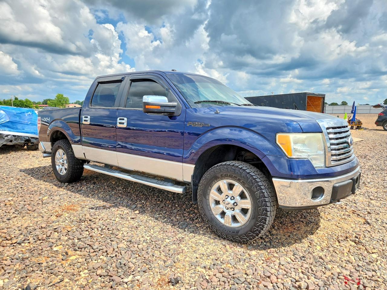 2010 Ford F150 Supercrew Синий vin: 1FTFW1EV1AFD02320