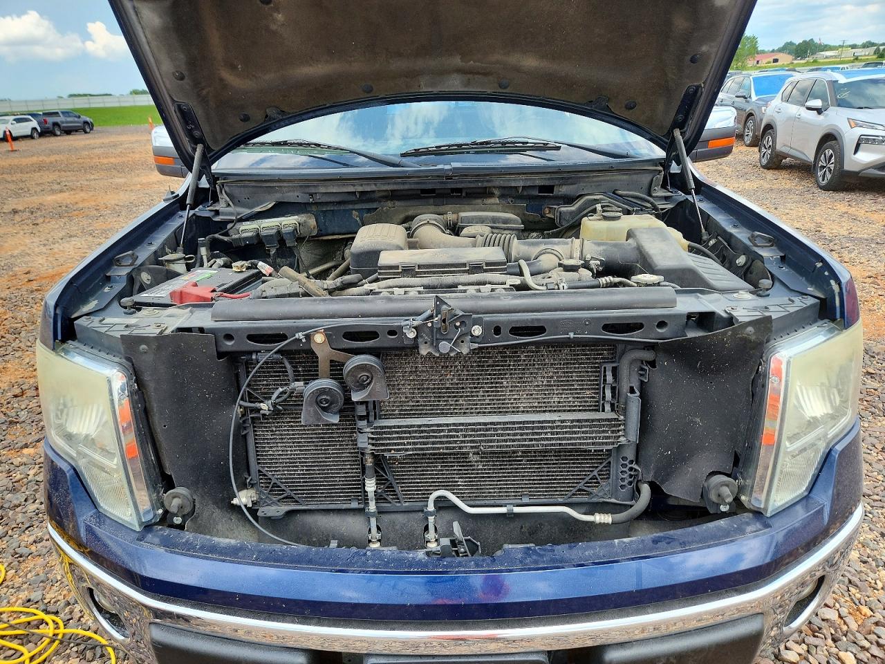 2010 Ford F150 Supercrew Синий vin: 1FTFW1EV1AFD02320