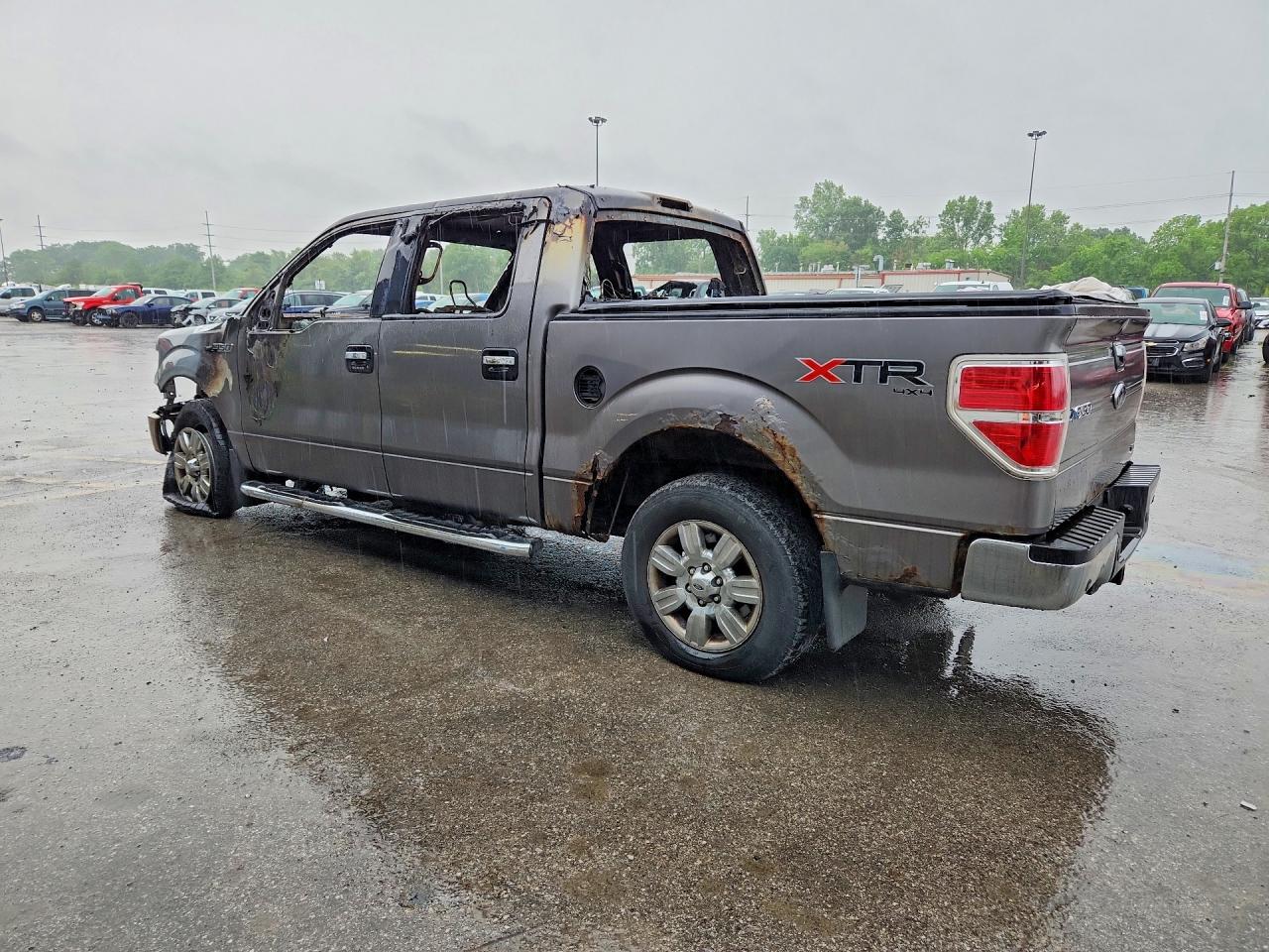 2010 Ford F150 Supercrew Gray vin: 1FTFW1EV1AFD28108