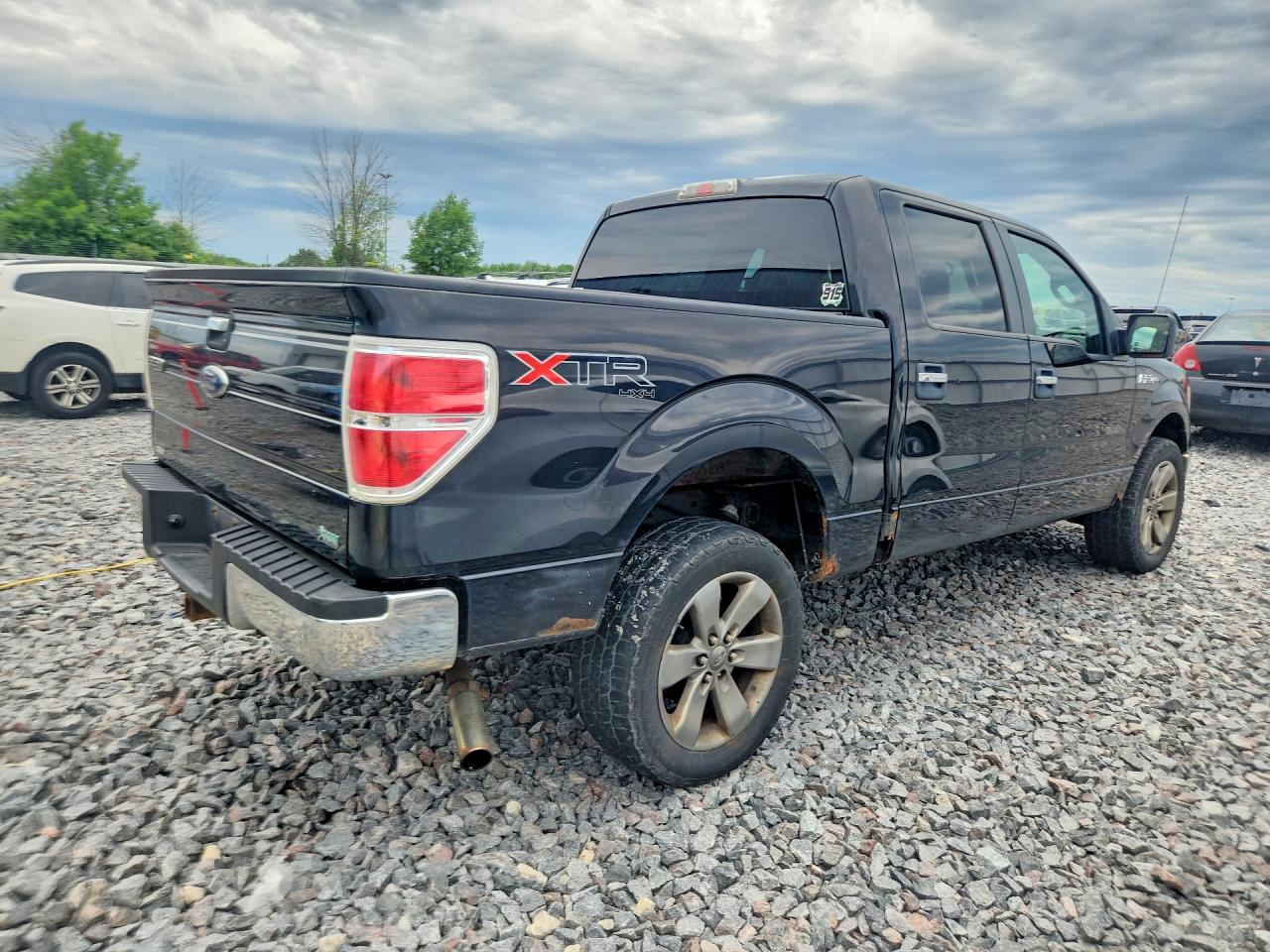 2010 Ford F150 Supercrew Black vin: 1FTFW1EV1AFD36662