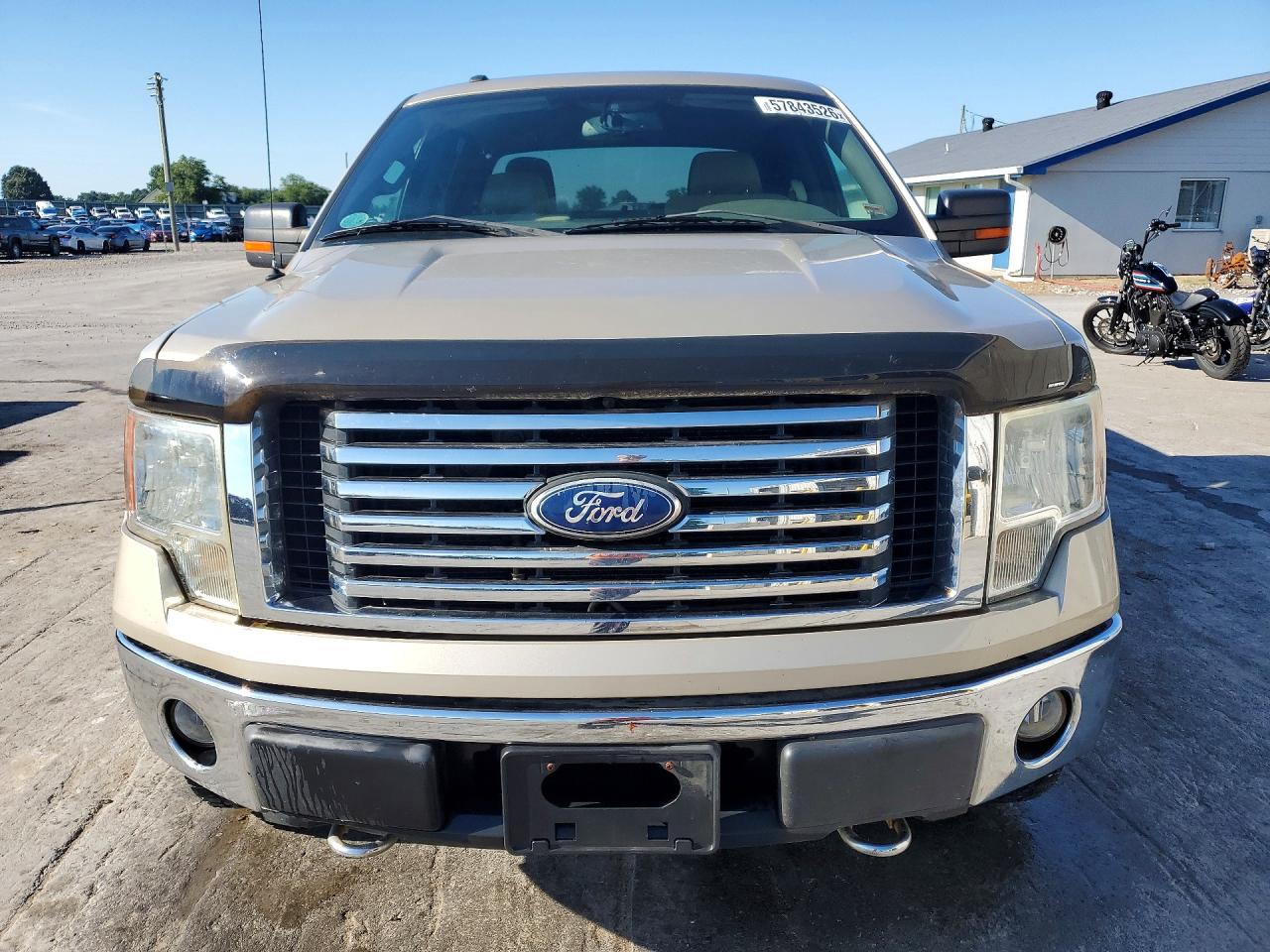 2010 Ford F150 Supercrew Tan vin: 1FTFW1EV1AFD39741