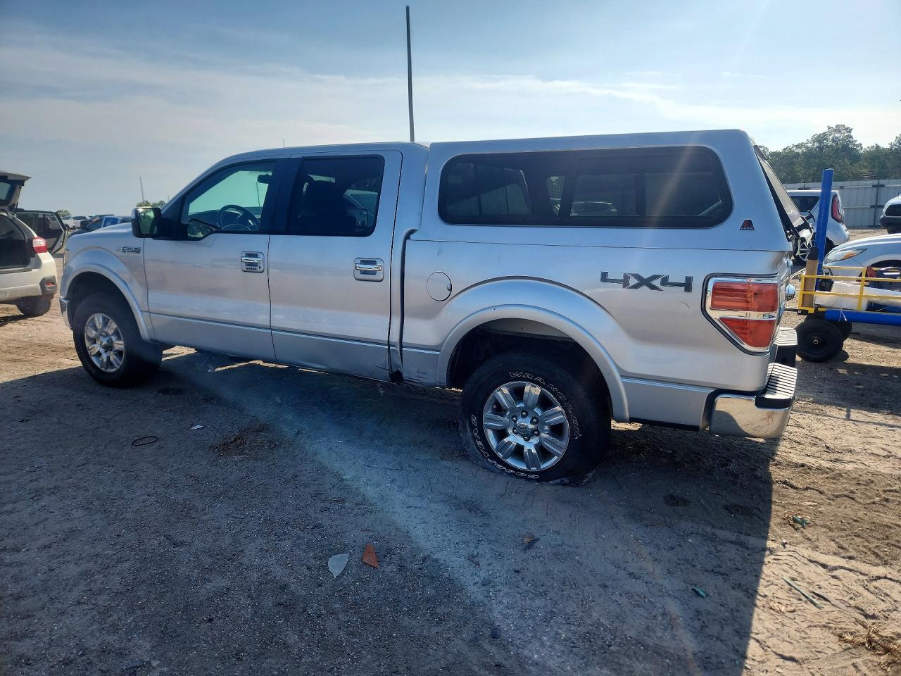 2010 Ford F150 Supercrew Silver vin: 1FTFW1EV1AFD40596