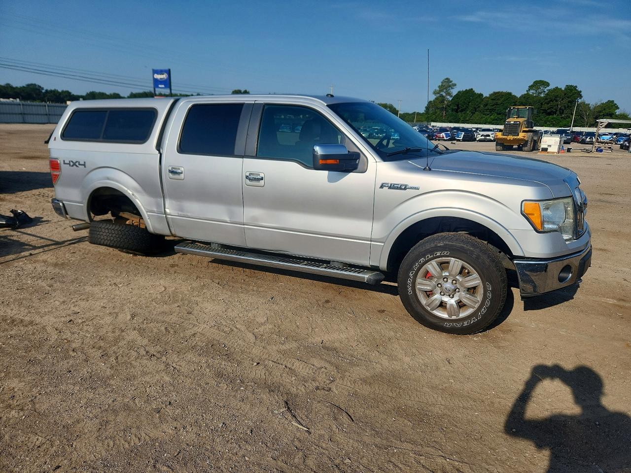 2010 Ford F150 Supercrew Silver vin: 1FTFW1EV1AFD40596