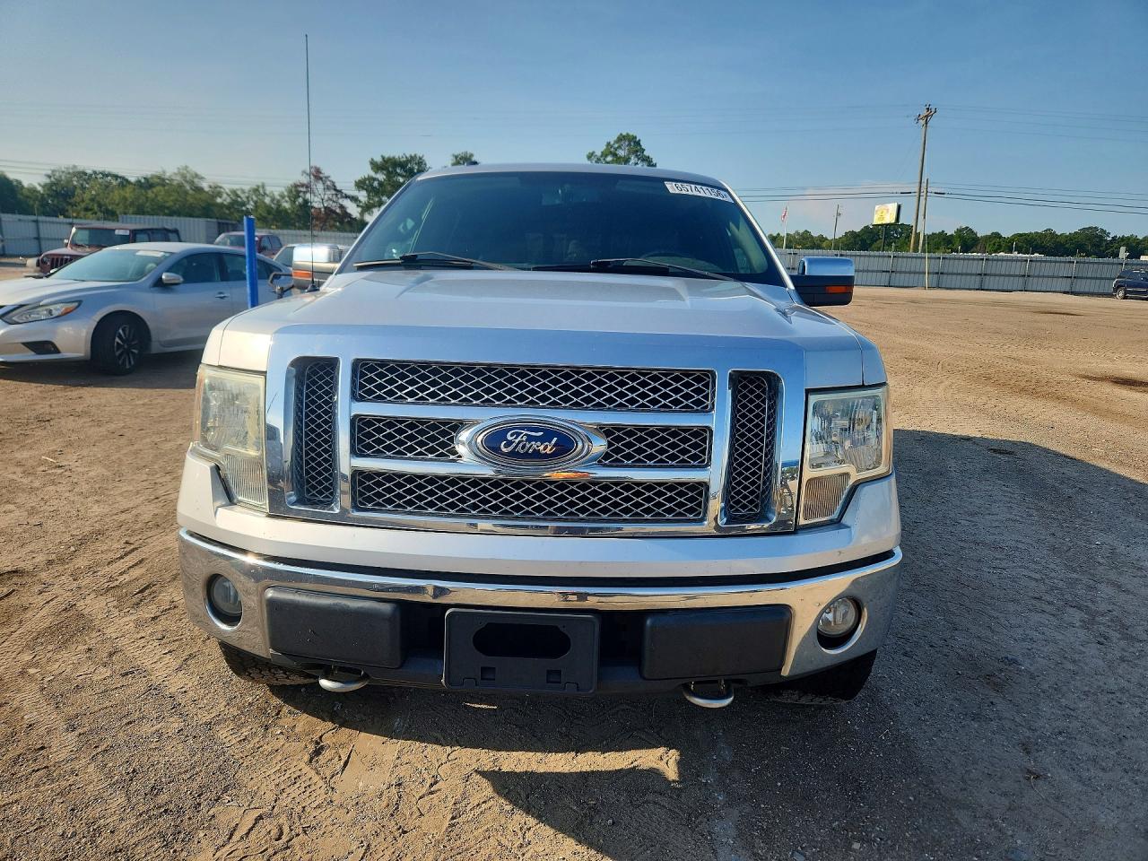 2010 Ford F150 Supercrew Silver vin: 1FTFW1EV1AFD40596