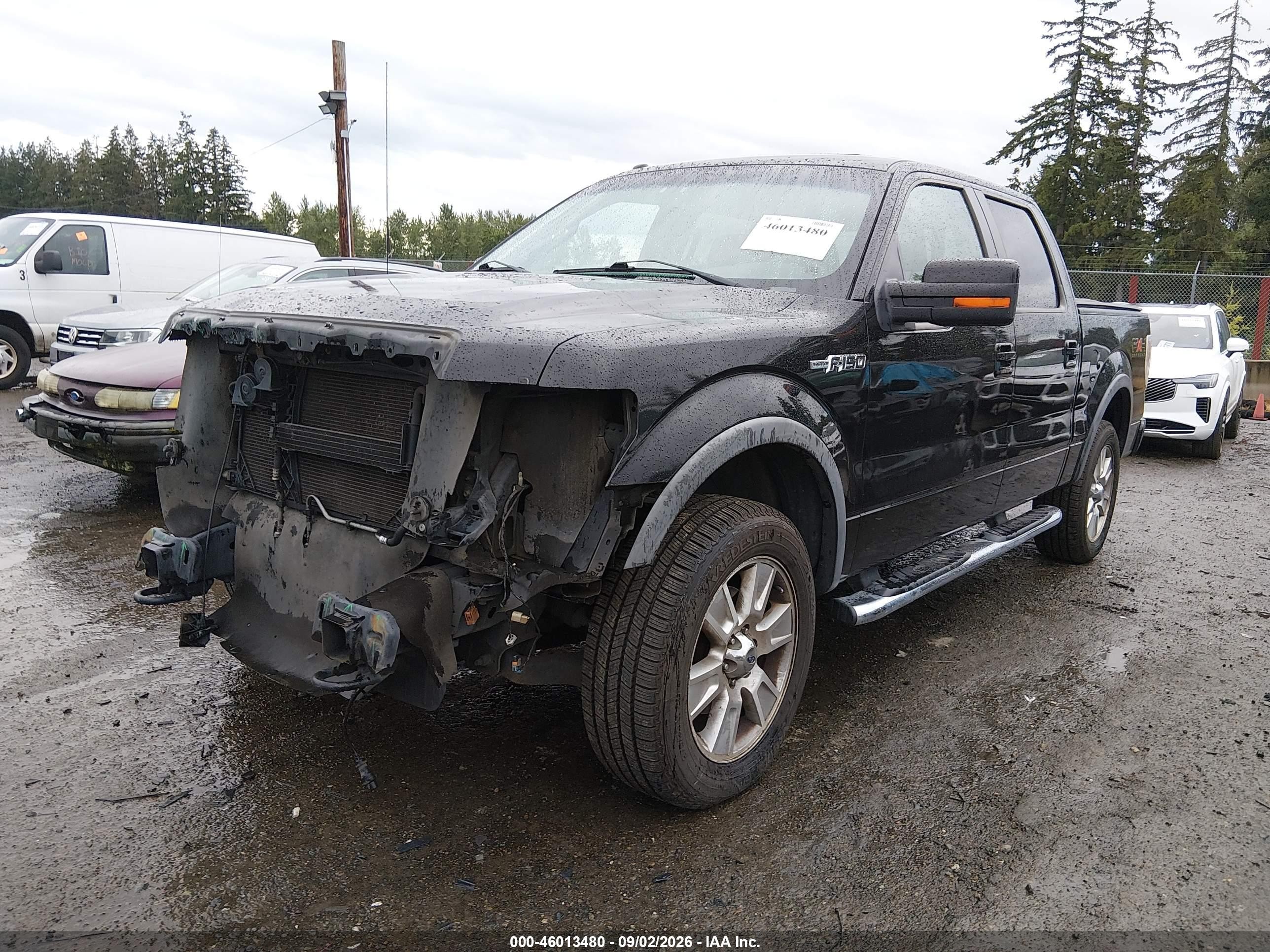 2010 Ford F-150 Fx4 Black vin: 1FTFW1EV1AFD59200