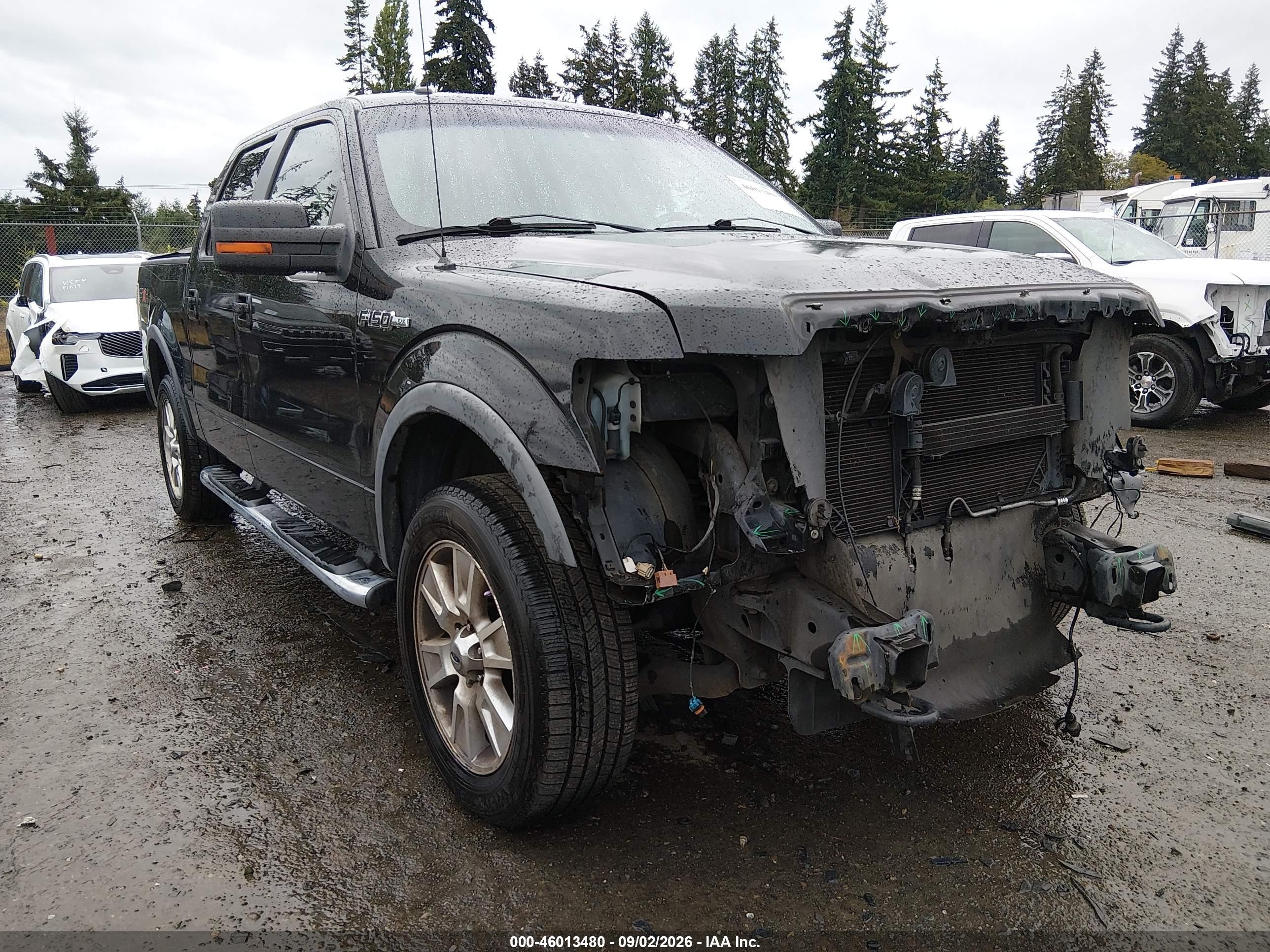 2010 Ford F-150 Fx4 Black vin: 1FTFW1EV1AFD59200