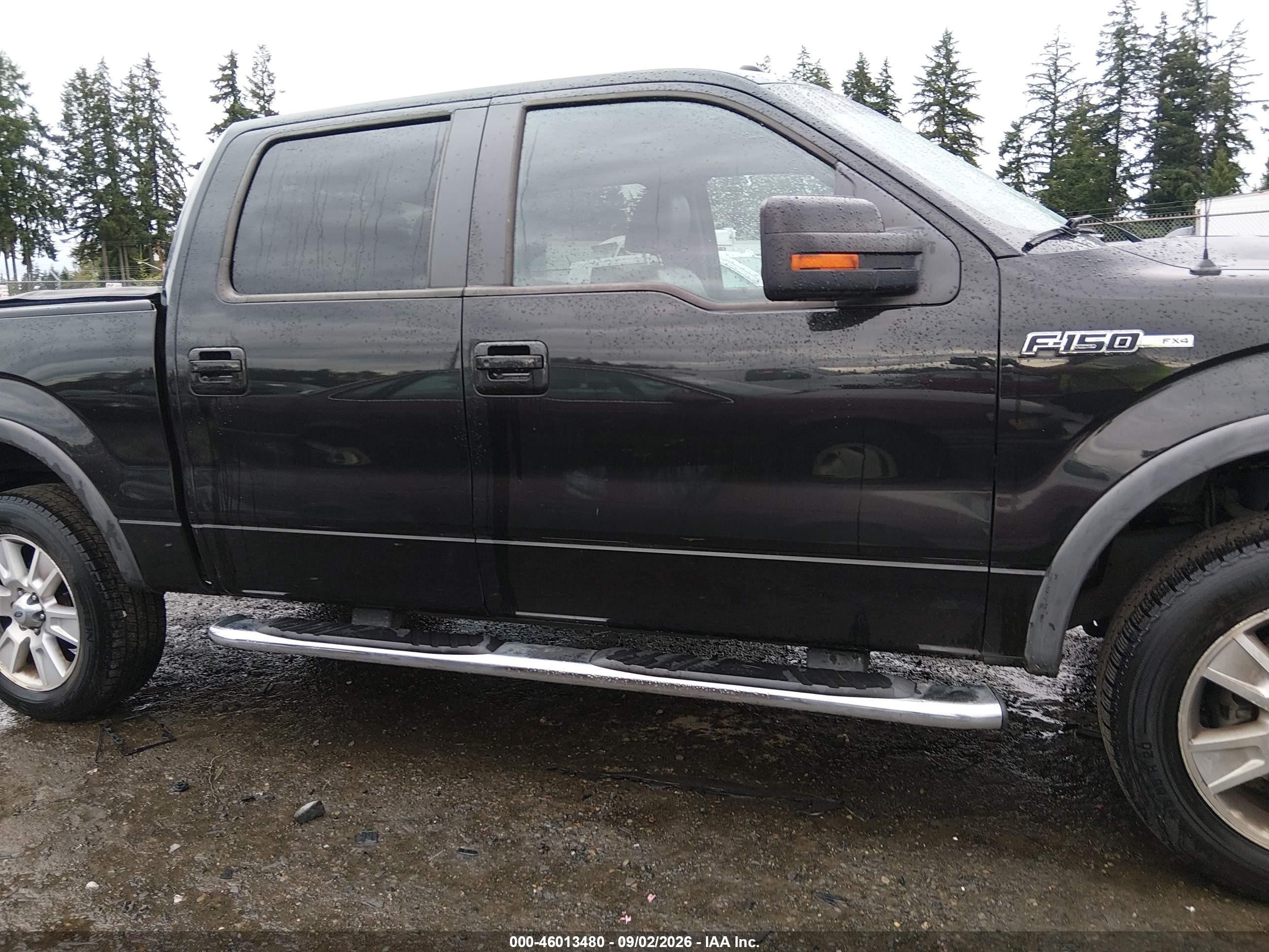 2010 Ford F-150 Fx4 Black vin: 1FTFW1EV1AFD59200