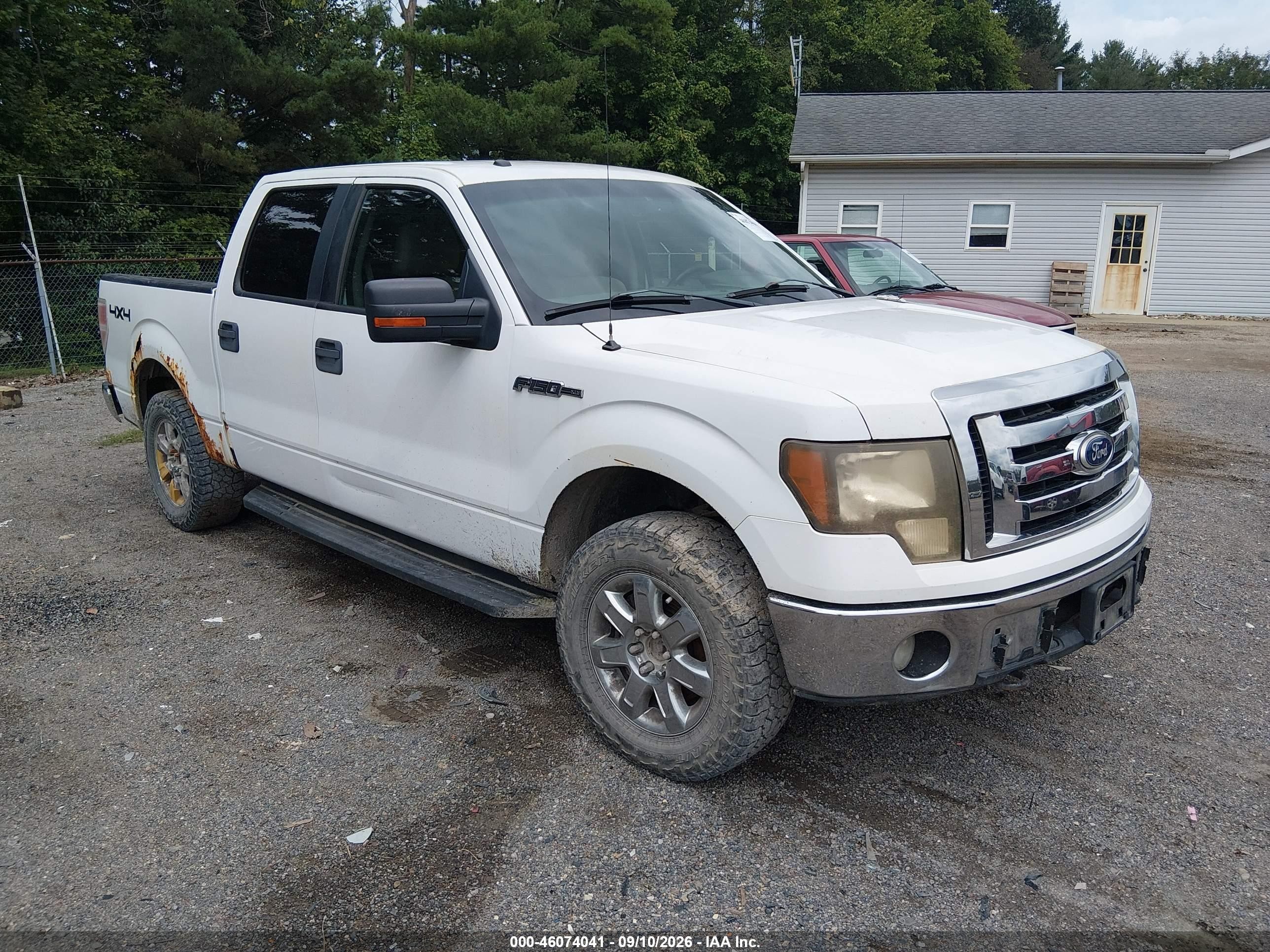 2010 Ford F-150 Fx4/harley-davidson/king Ranch/lariat/platinum/xl/xlt White vin: 1FTFW1EV1AFD76191