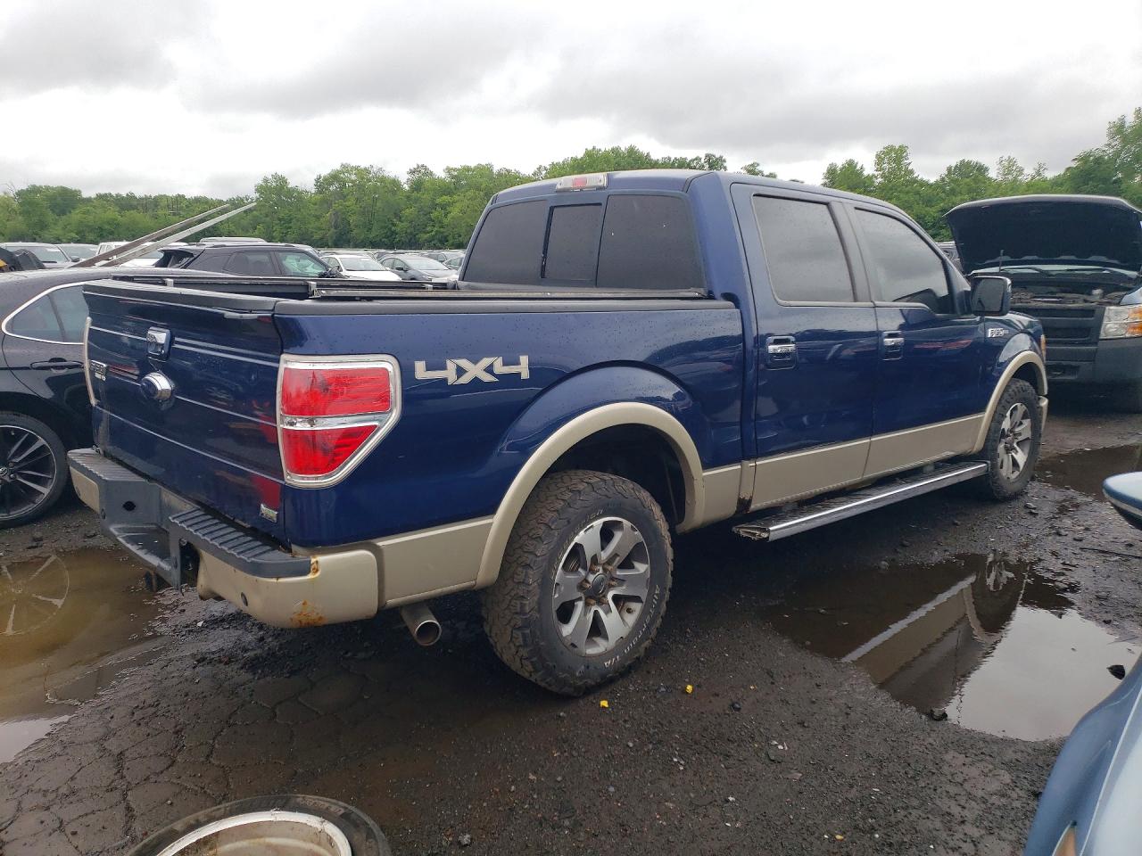 2010 Ford F150 Supercrew Blue vin: 1FTFW1EV1AFD82685