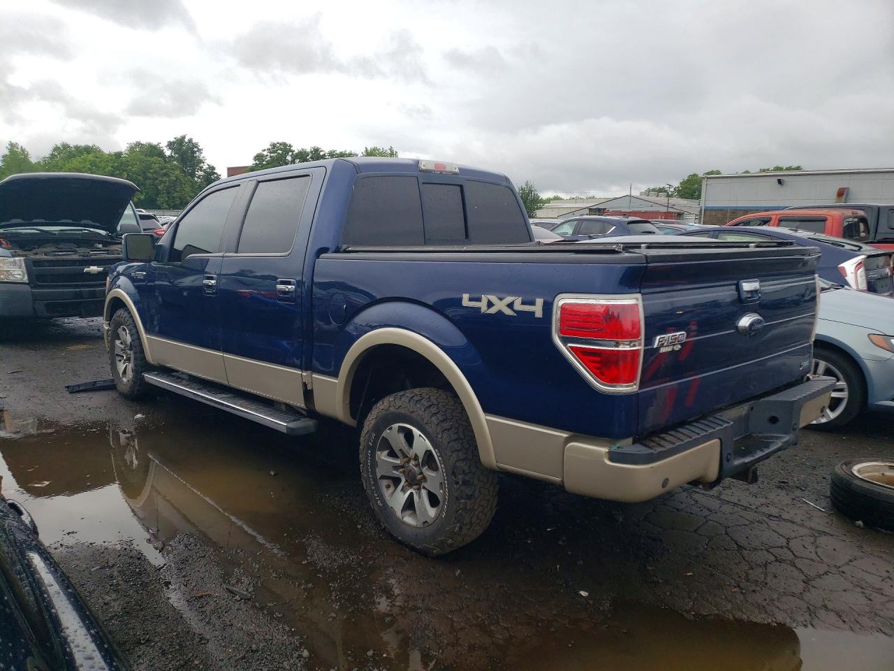 2010 Ford F150 Supercrew Blue vin: 1FTFW1EV1AFD82685