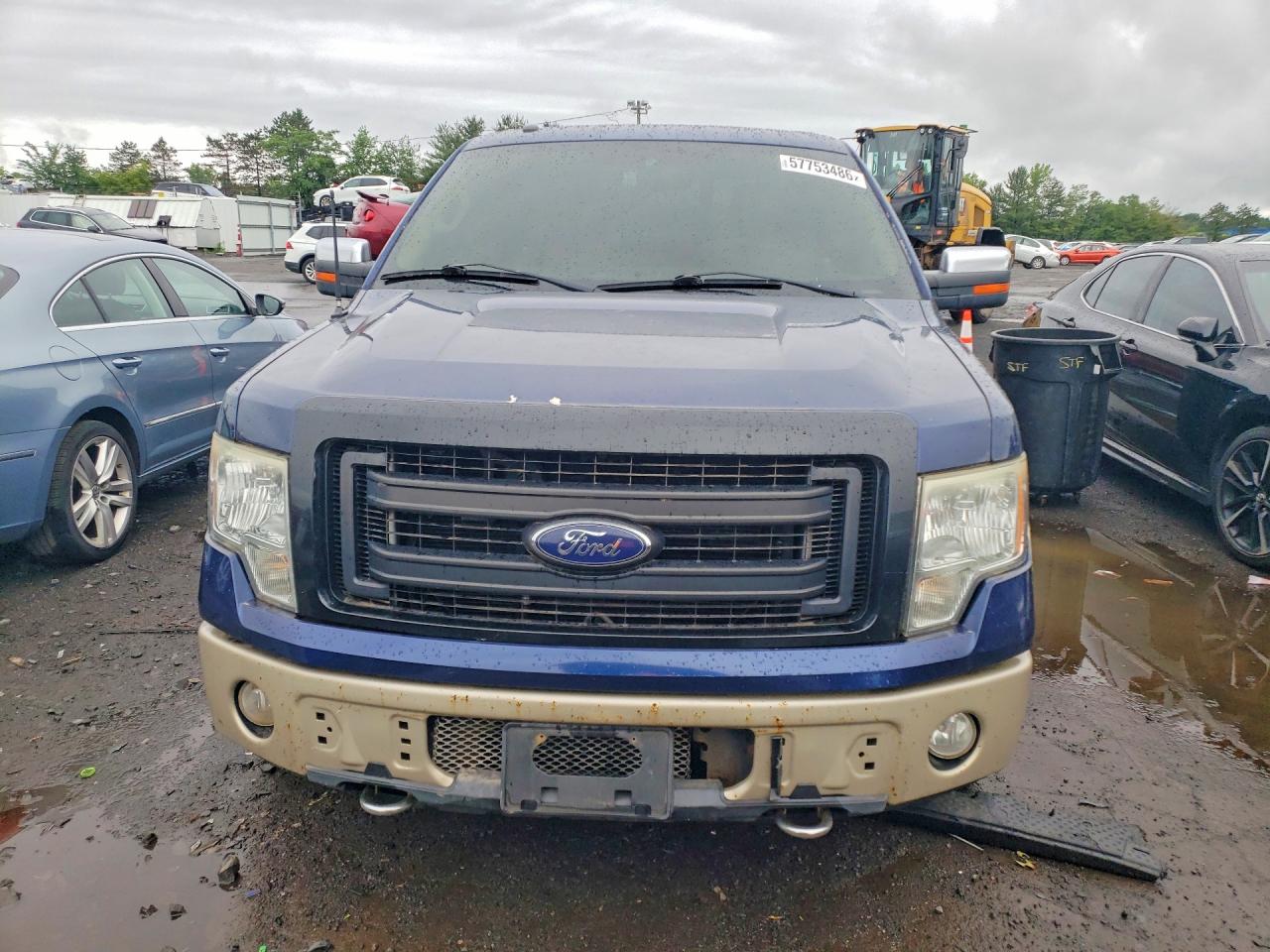 2010 Ford F150 Supercrew Blue vin: 1FTFW1EV1AFD82685