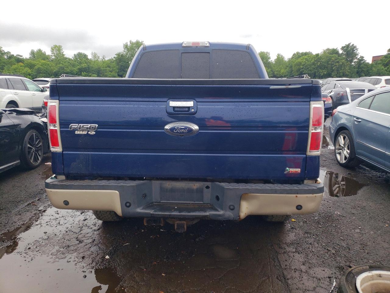 2010 Ford F150 Supercrew Blue vin: 1FTFW1EV1AFD82685