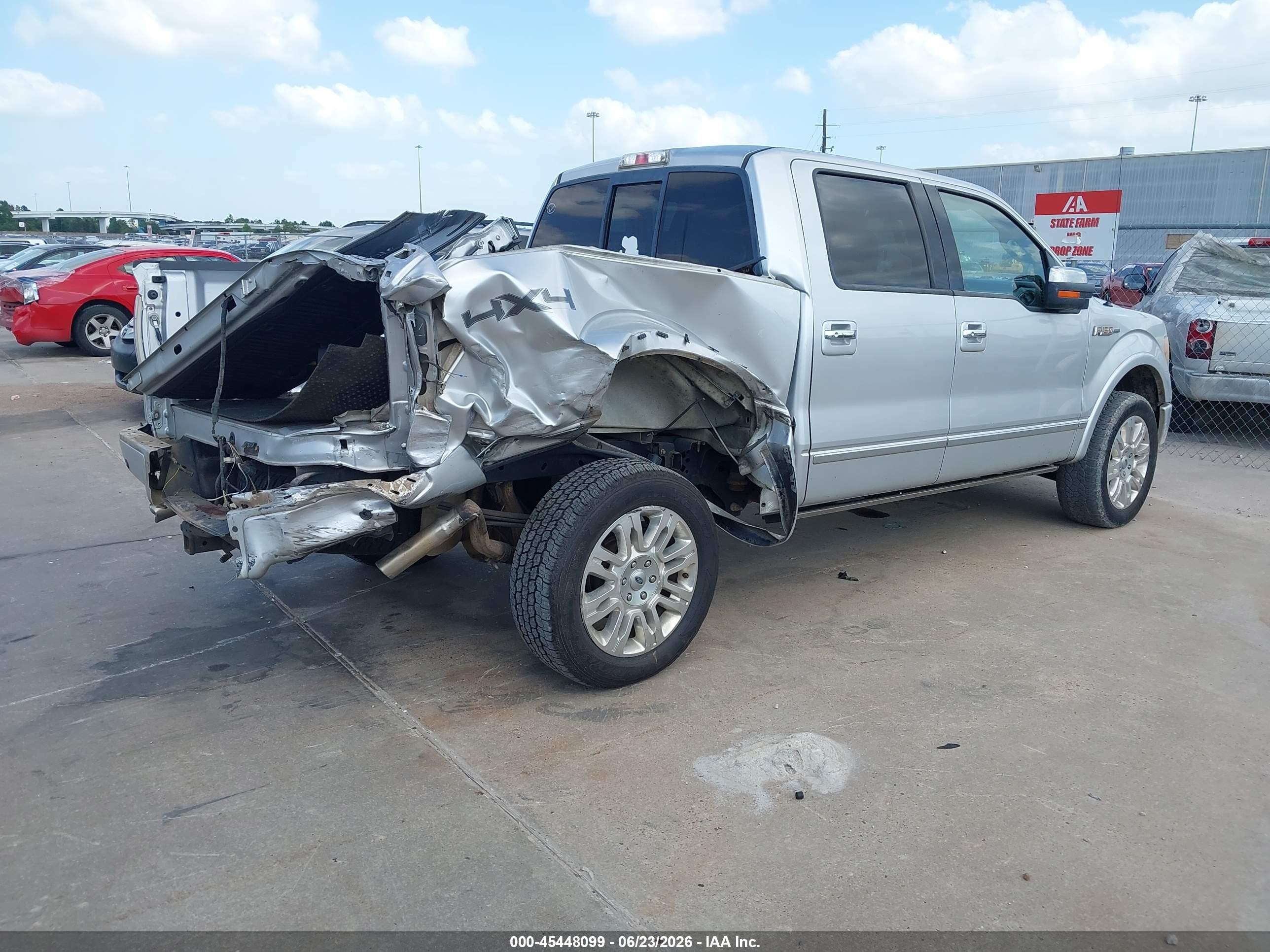 2010 Ford F-150 Fx4/harley-davidson/king Ranch/lariat/platinum/xl/xlt Серебряный vin: 1FTFW1EV1AFD84159