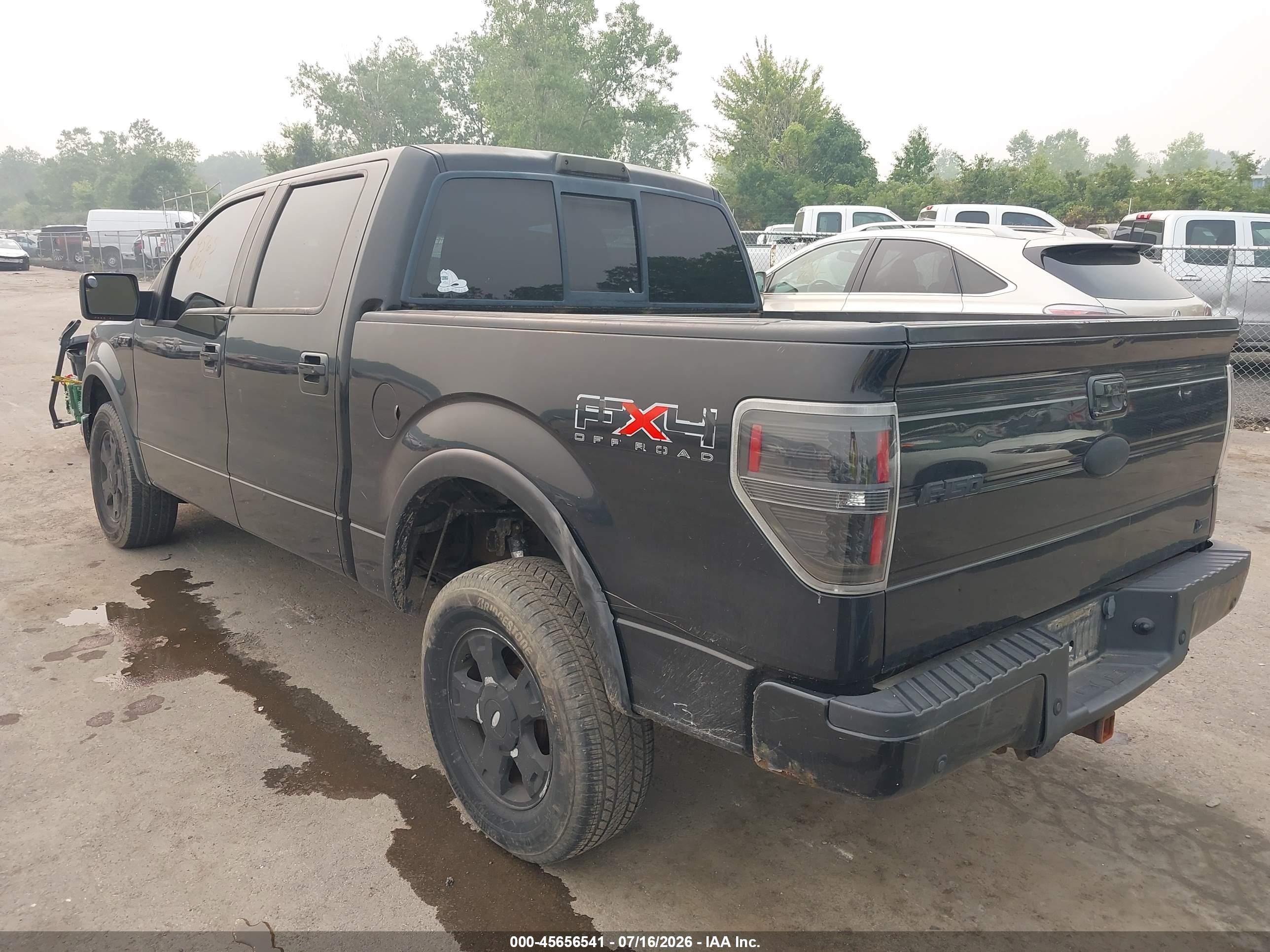 2010 Ford F-150 Fx4/harley-davidson/king Ranch/lariat/platinum/xl/xlt Black vin: 1FTFW1EV1AKB57755