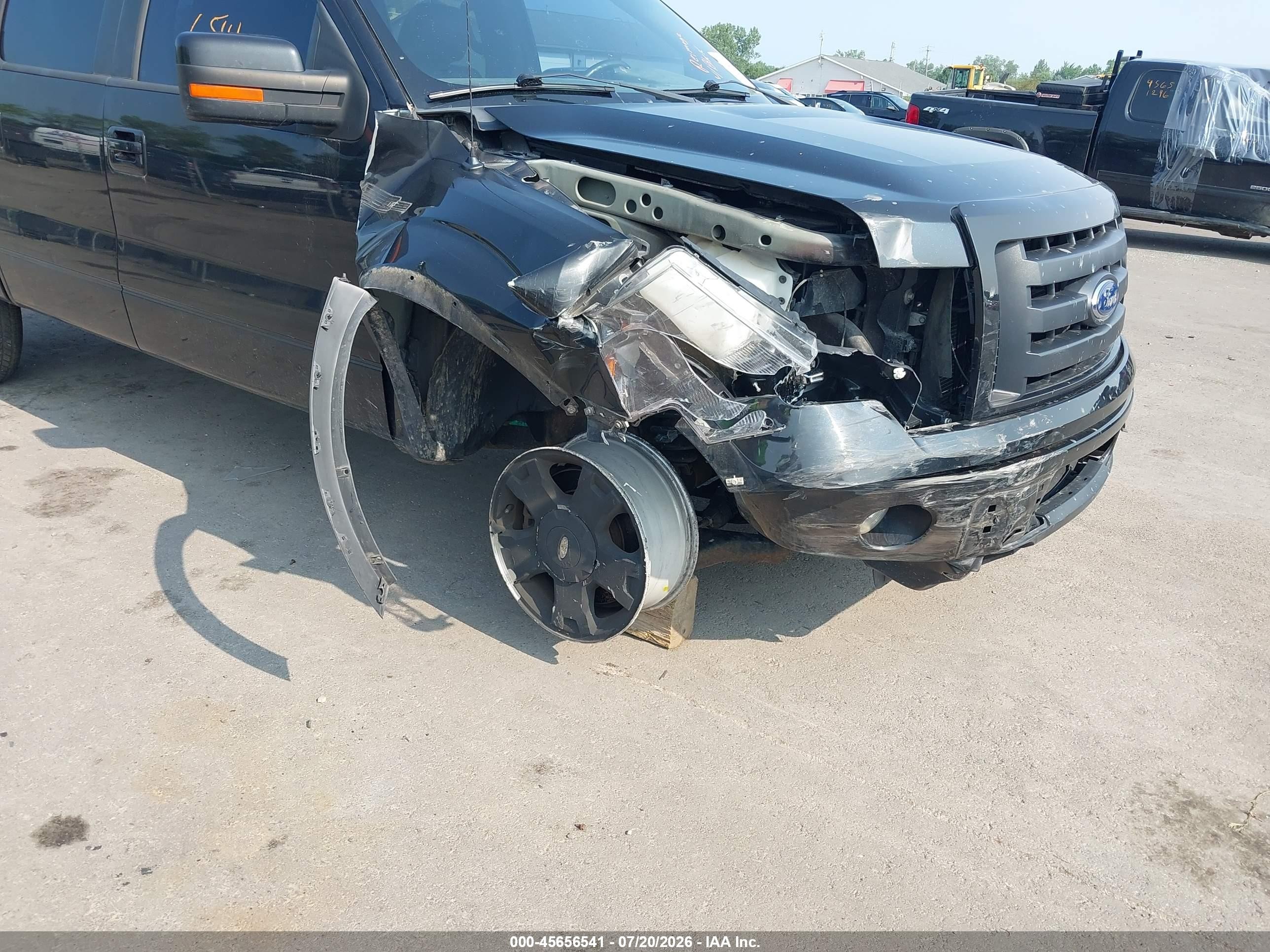 2010 Ford F-150 Fx4/harley-davidson/king Ranch/lariat/platinum/xl/xlt Black vin: 1FTFW1EV1AKB57755