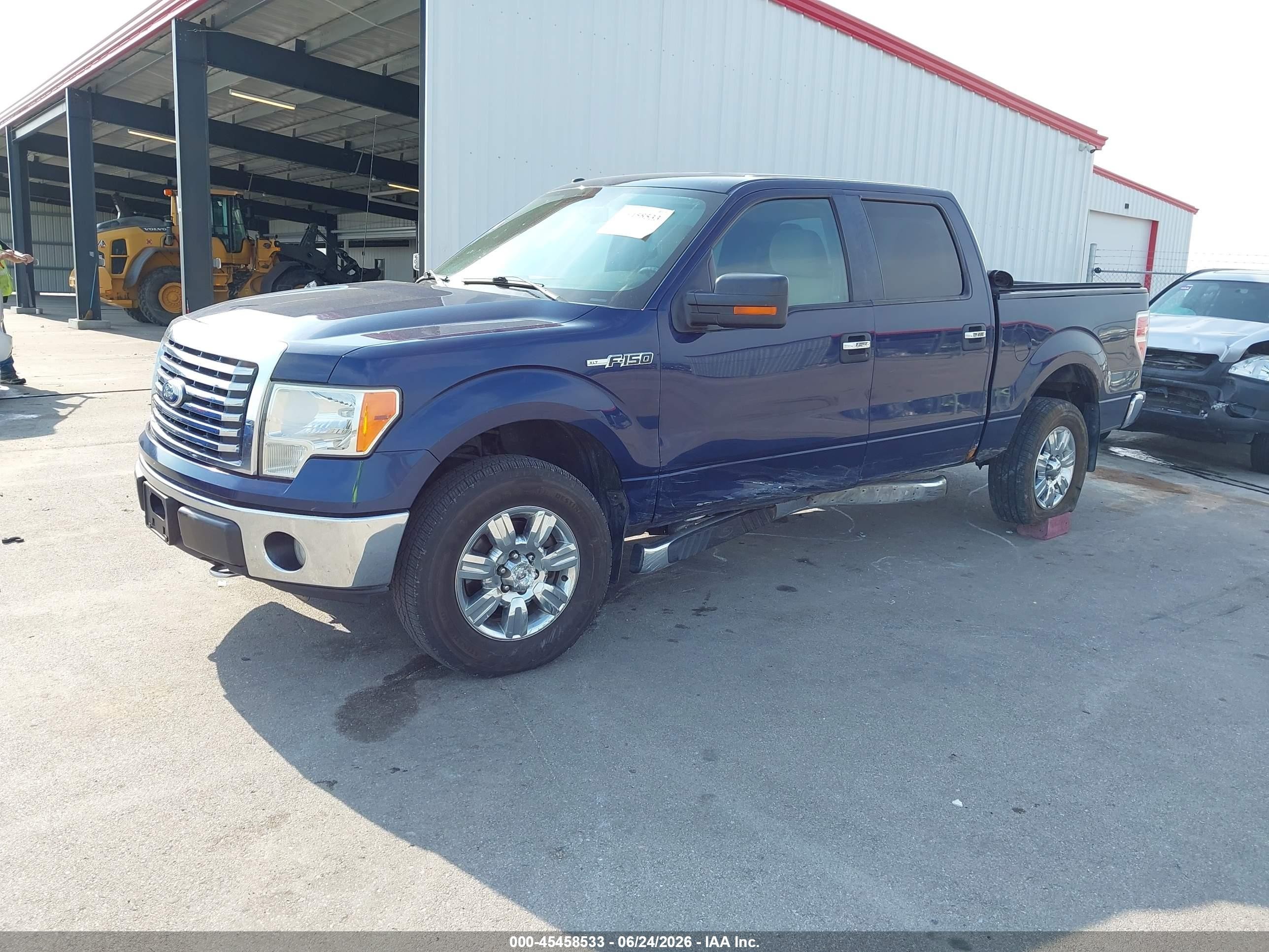 2010 Ford F-150 Fx4/harley-davidson/king Ranch/lariat/platinum/xl/xlt Blue vin: 1FTFW1EV1AKE01503