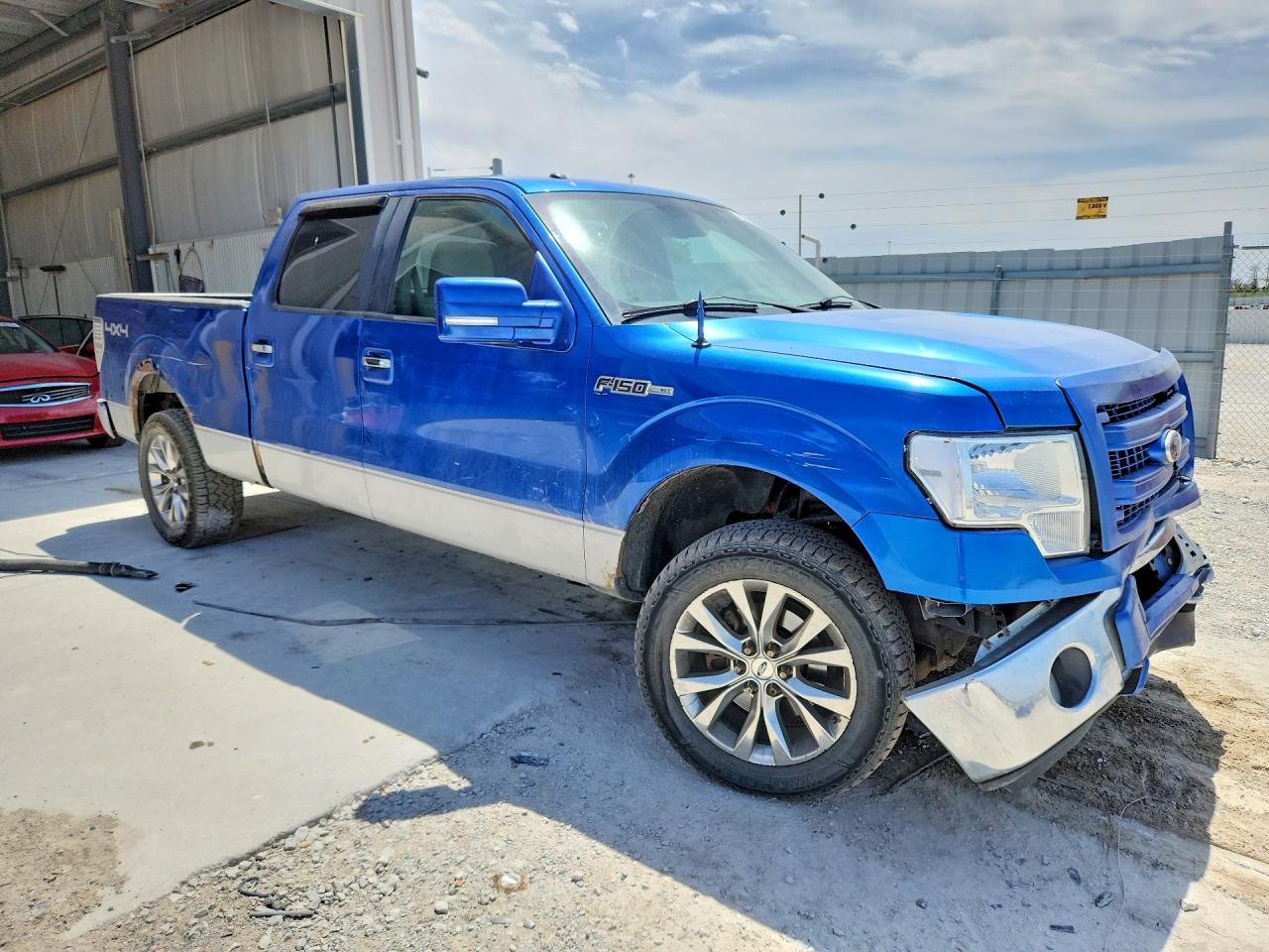 2010 Ford F150 Supercrew Blue vin: 1FTFW1EV1AKE54802