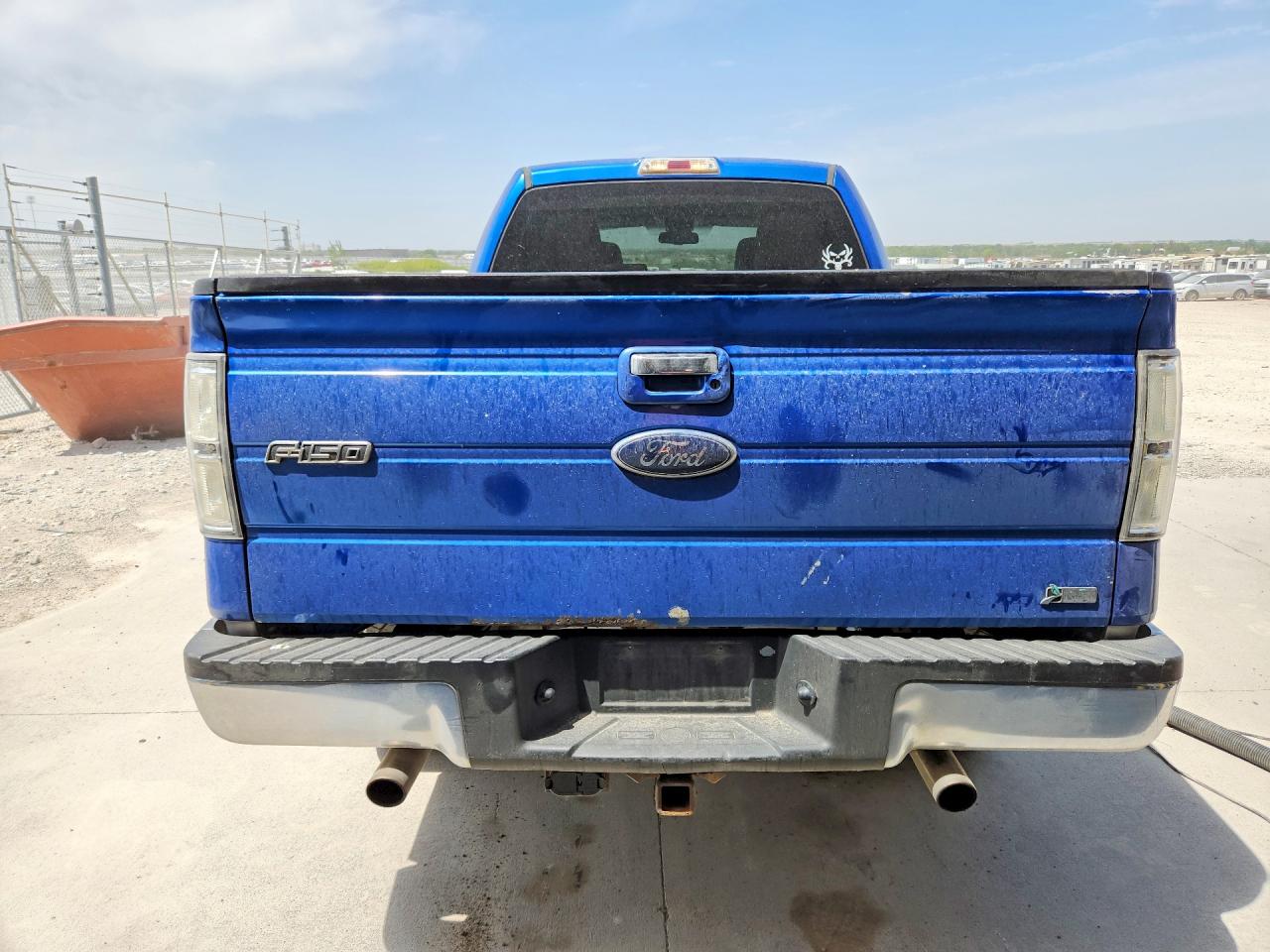 2010 Ford F150 Supercrew Blue vin: 1FTFW1EV1AKE54802