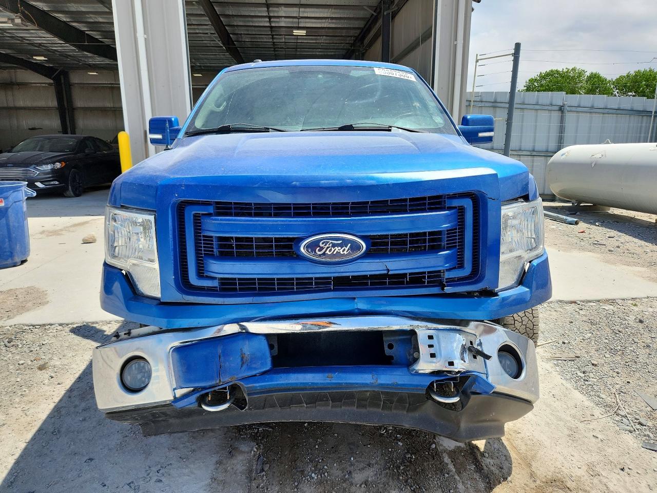 2010 Ford F150 Supercrew Blue vin: 1FTFW1EV1AKE54802