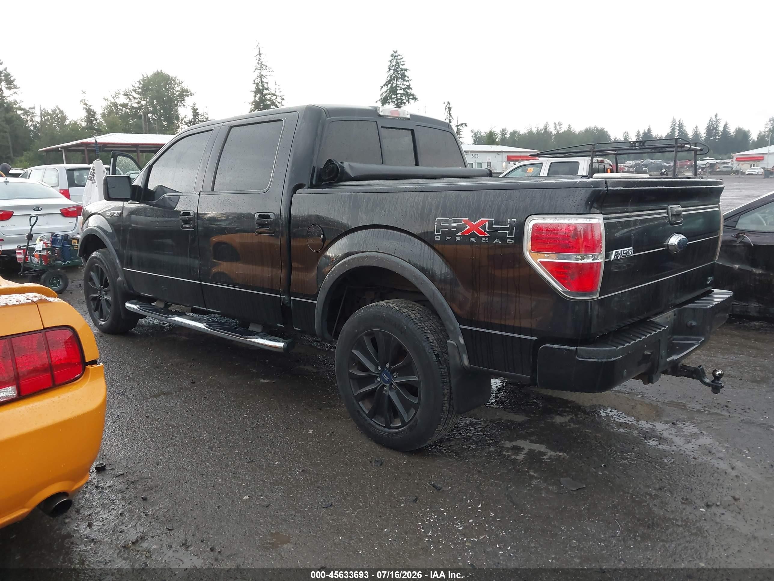 2010 Ford F-150 Fx4/harley-davidson/king Ranch/lariat/platinum/xl/xlt Black vin: 1FTFW1EV2AFA03497